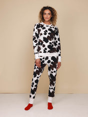 Cow Sweater en Broek set Dames