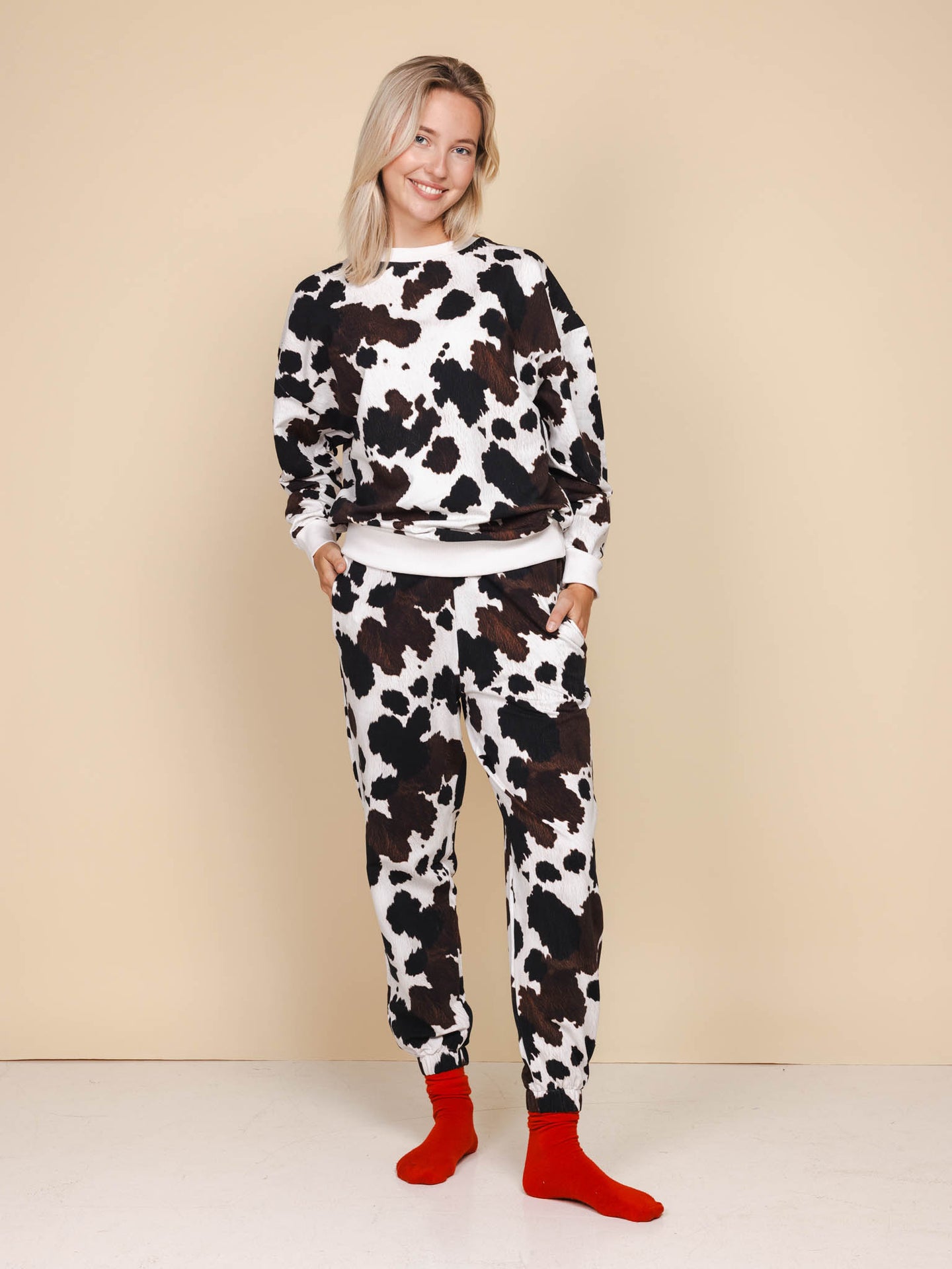 Cow Sweater en Broek set Unisex - SNURK
