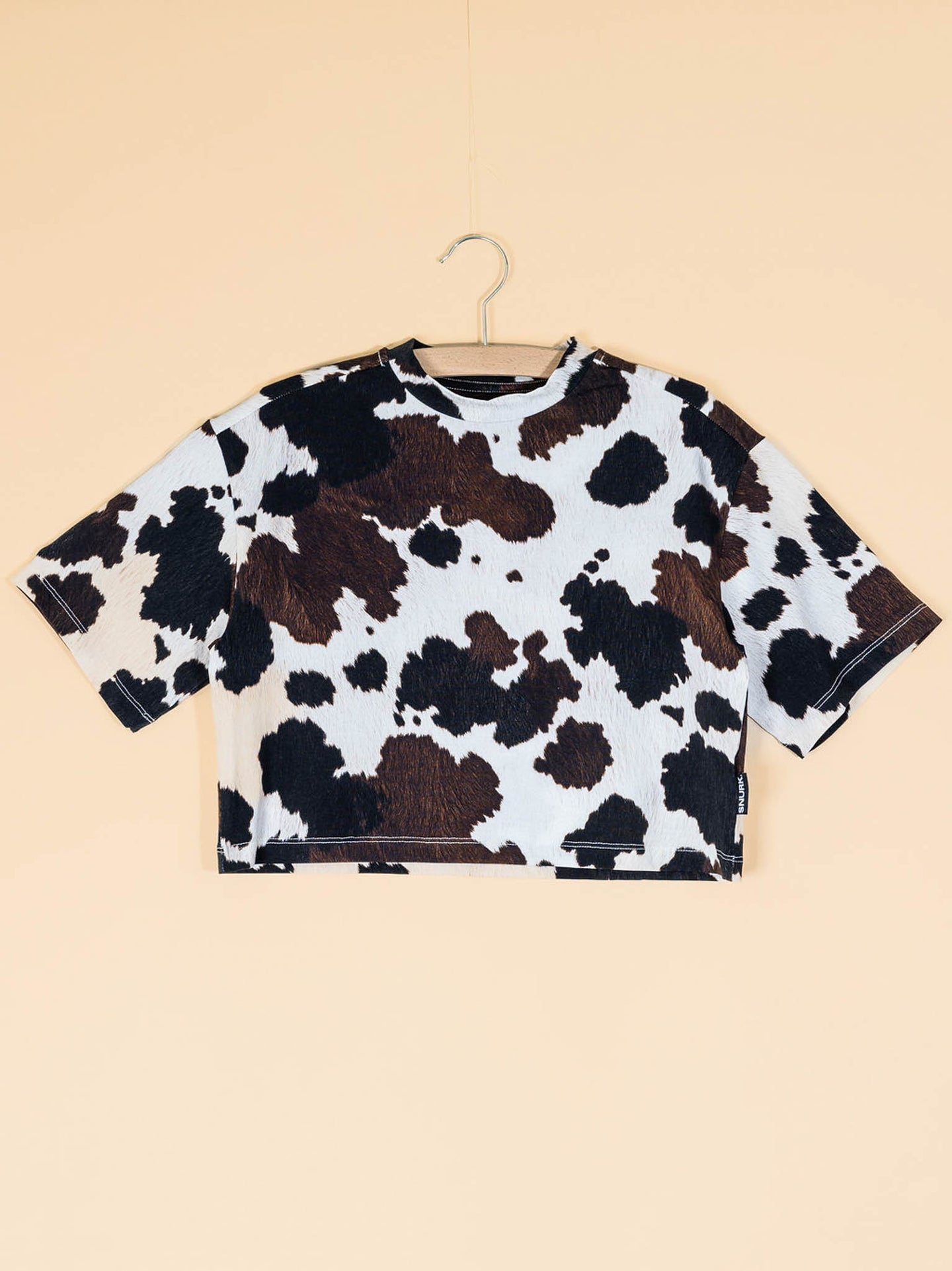Cow Cropped T-Shirt Kids - SNURK