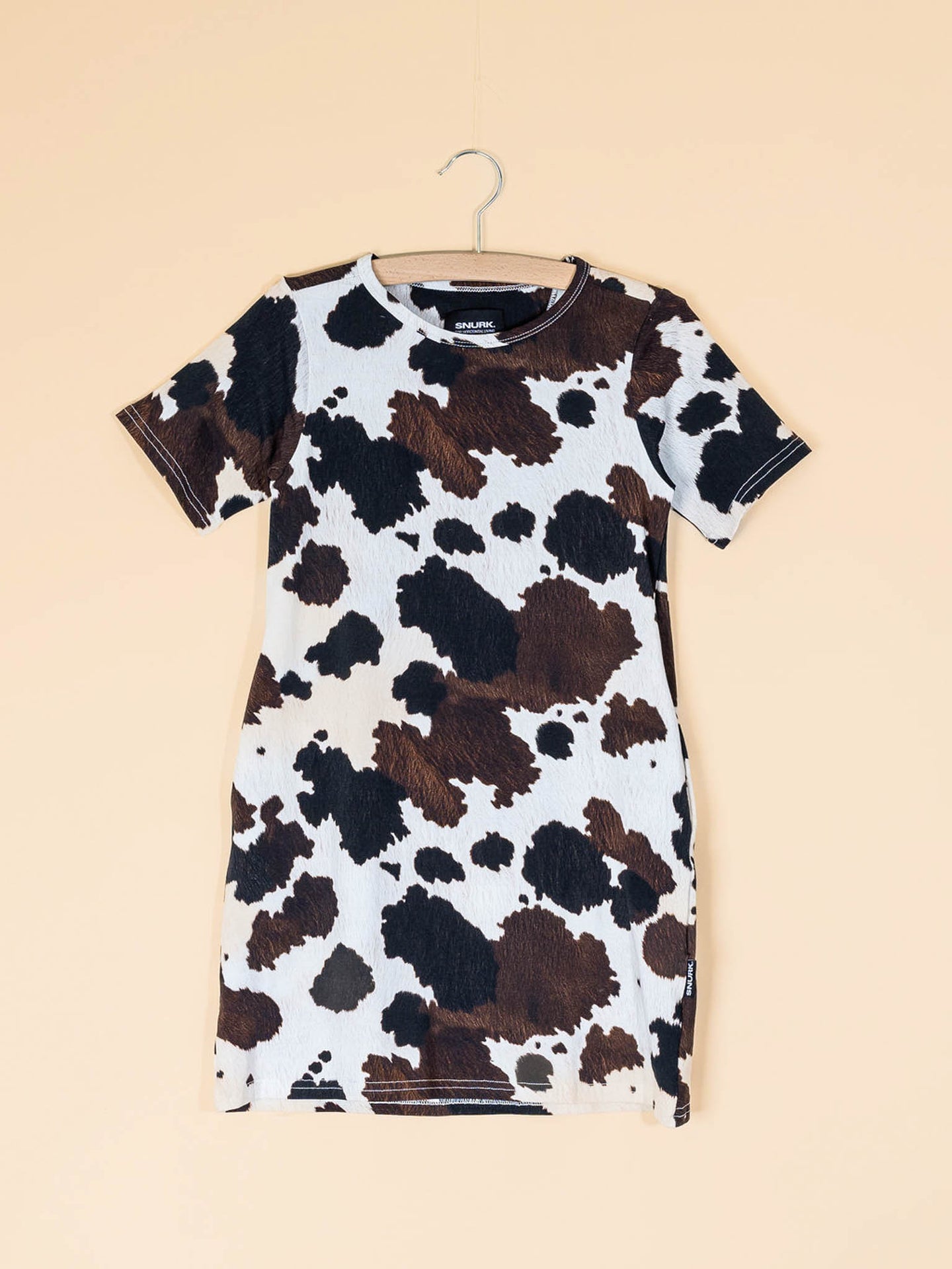 Cow T-shirt Dress Kids - SNURK