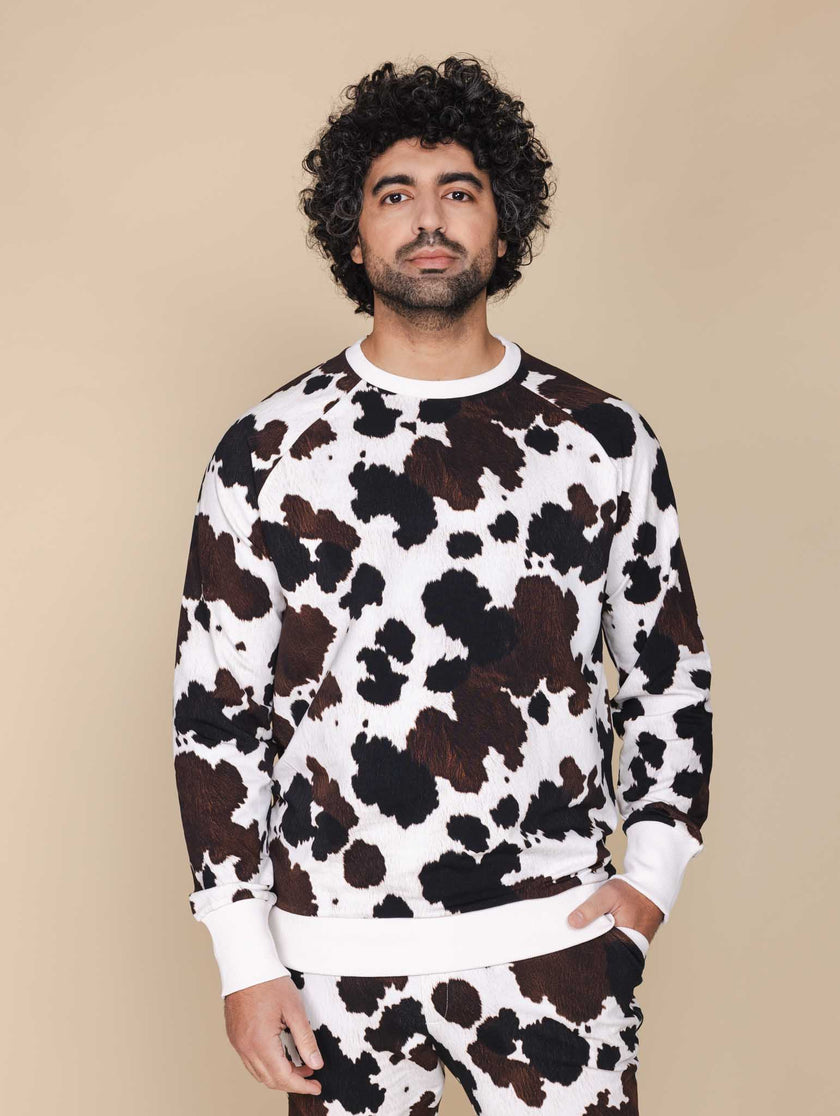 Cow Sweater Heren