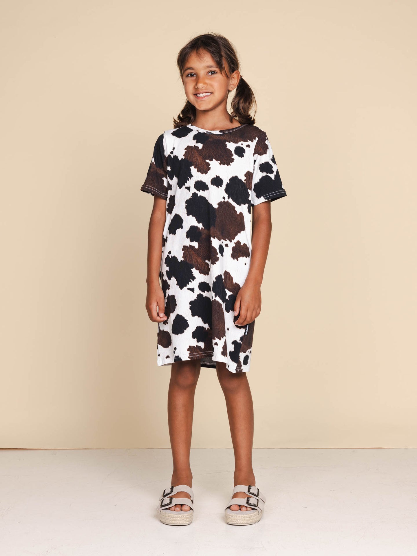 Cow T-shirt Dress Kids - SNURK