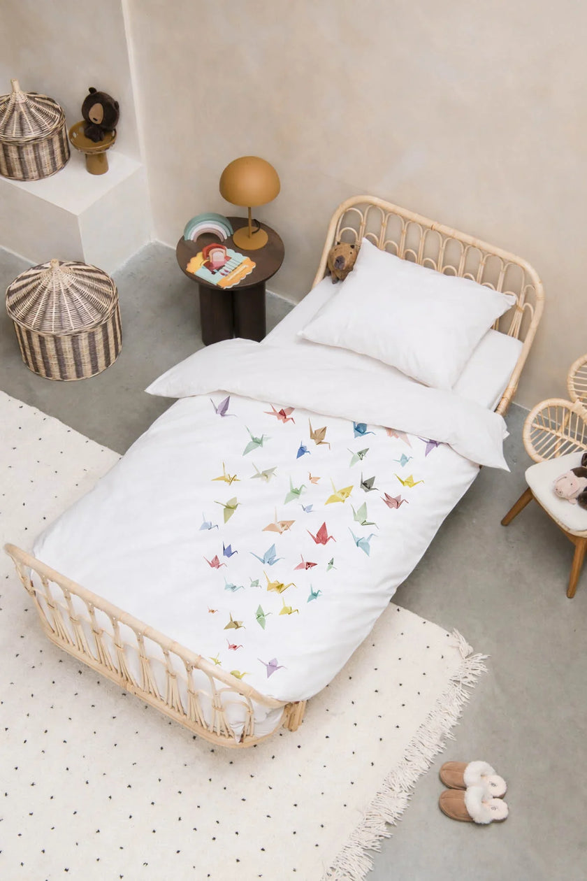 Crane Birds duvet cover set