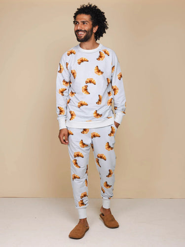 Croissants Sweater en Broek set Heren