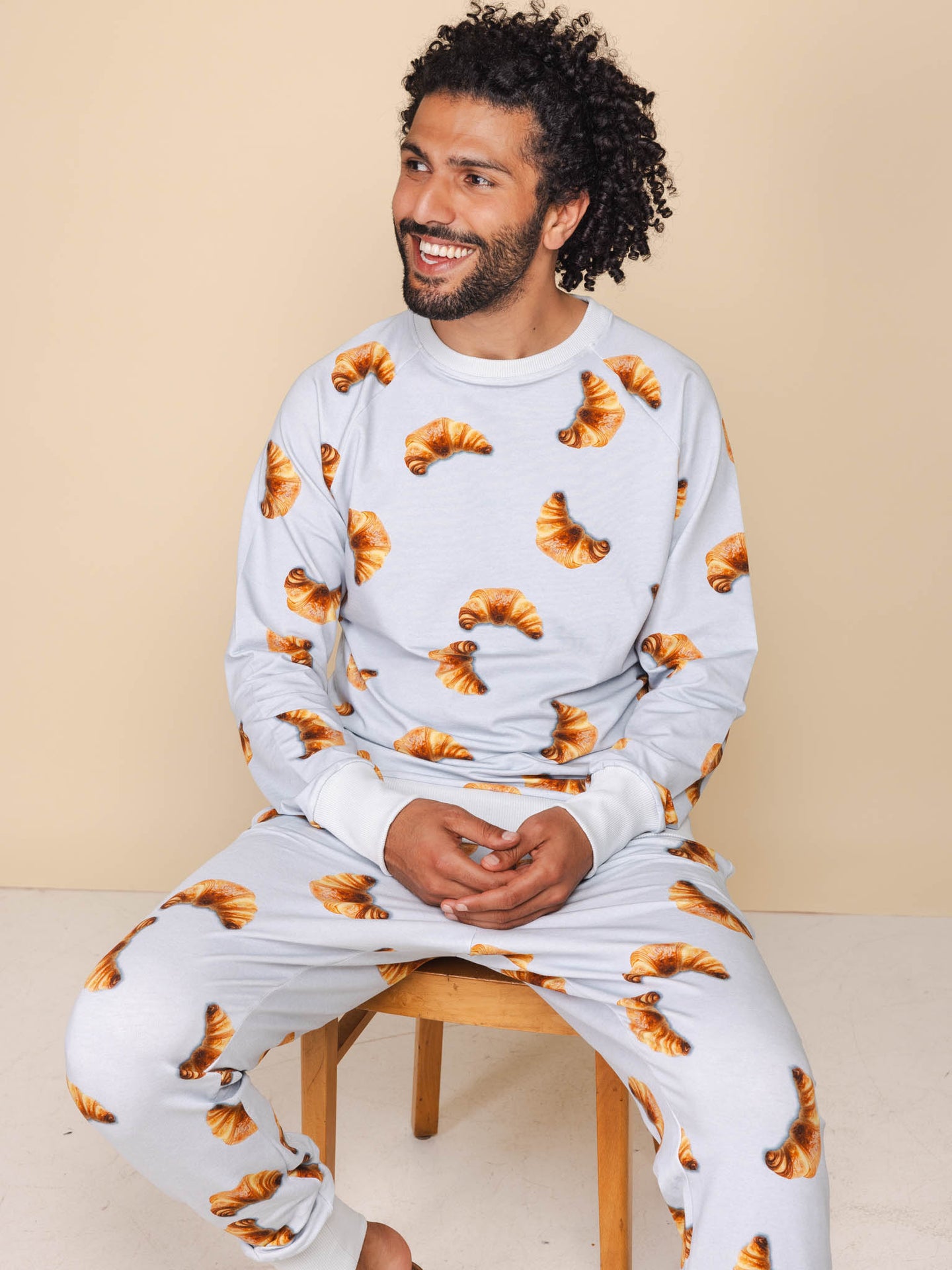 Croissants Sweater en Broek set Heren - SNURK