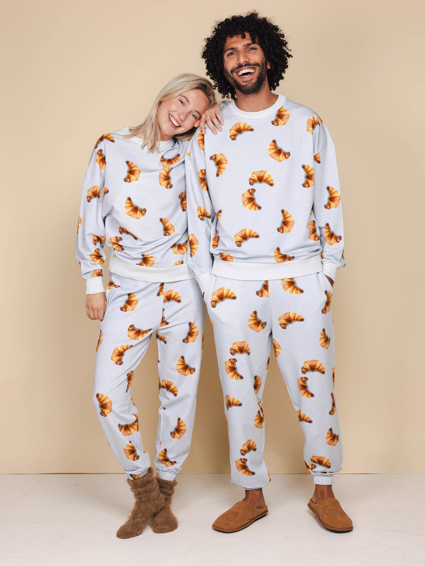 Croissants Sweater en Broek set Unisex - SNURK