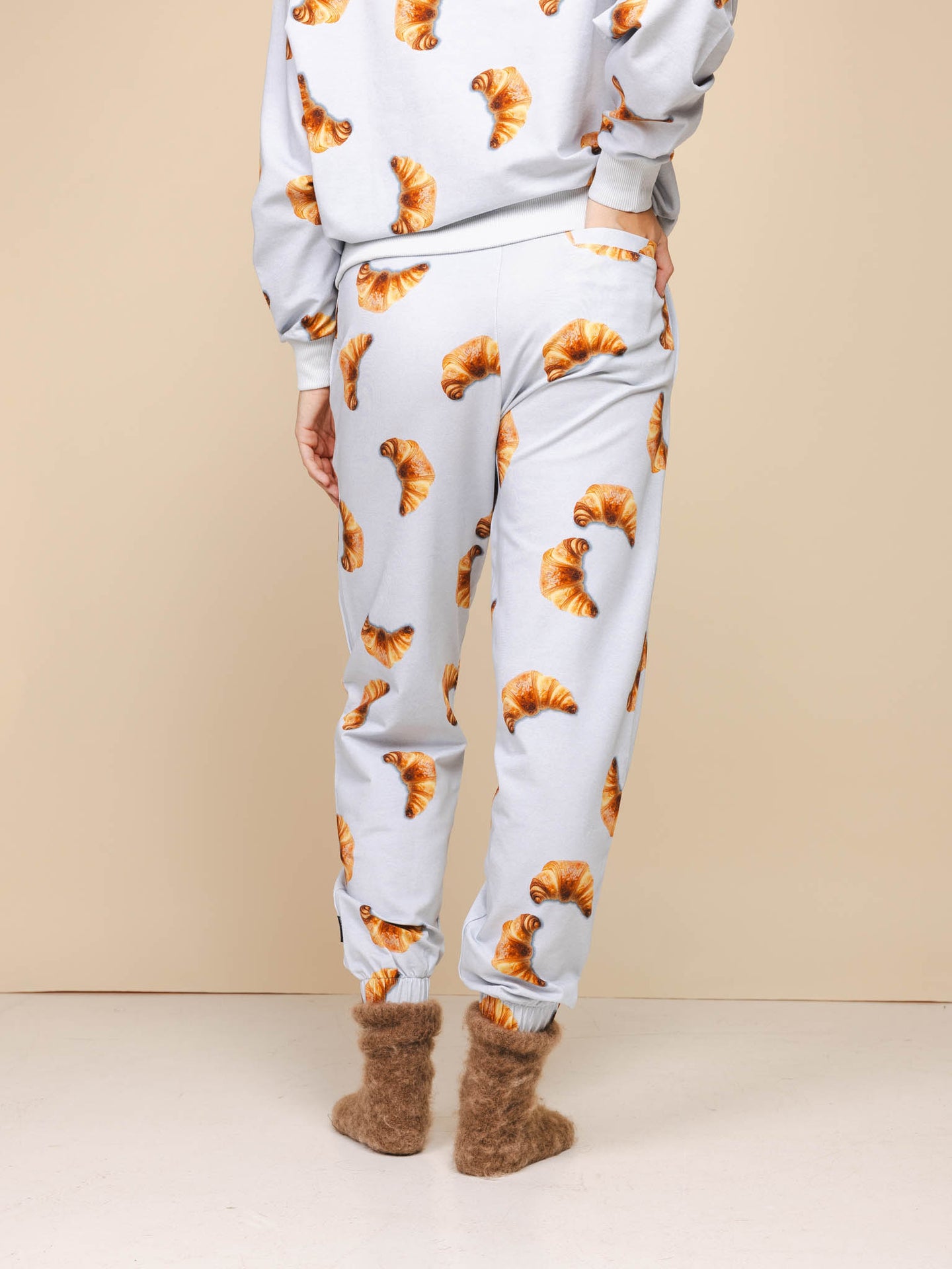 Croissants Sweater en Broek set Unisex - SNURK