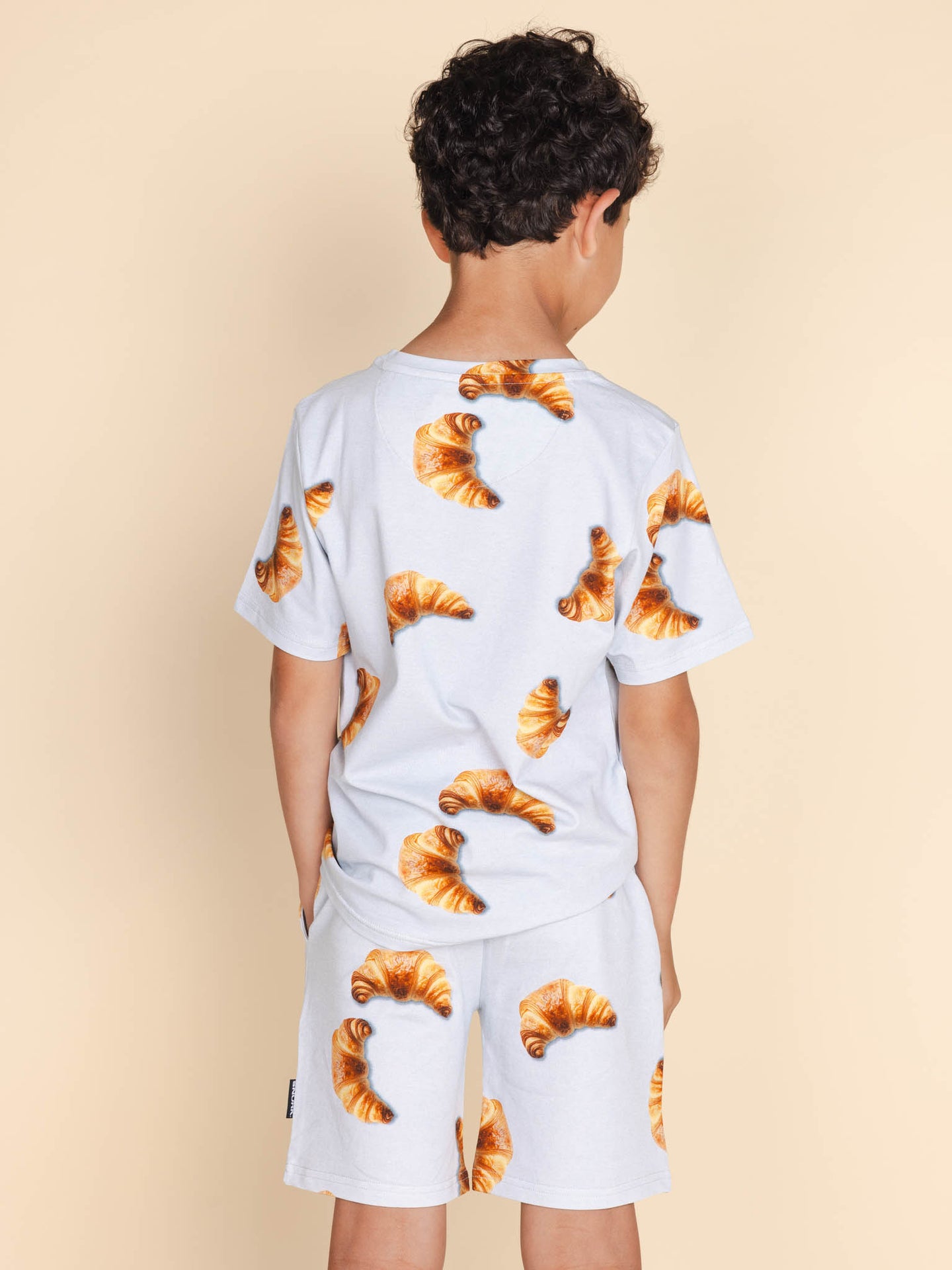 Croissants T-shirt en Shorts set Kids - SNURK