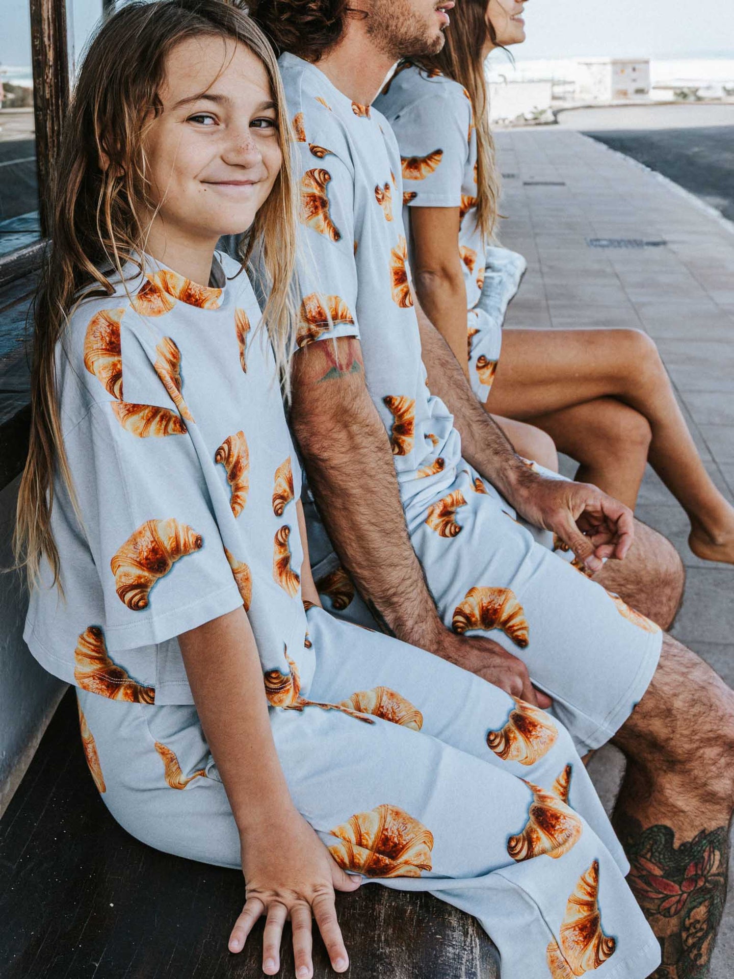 Croissants Wijde broek Kids