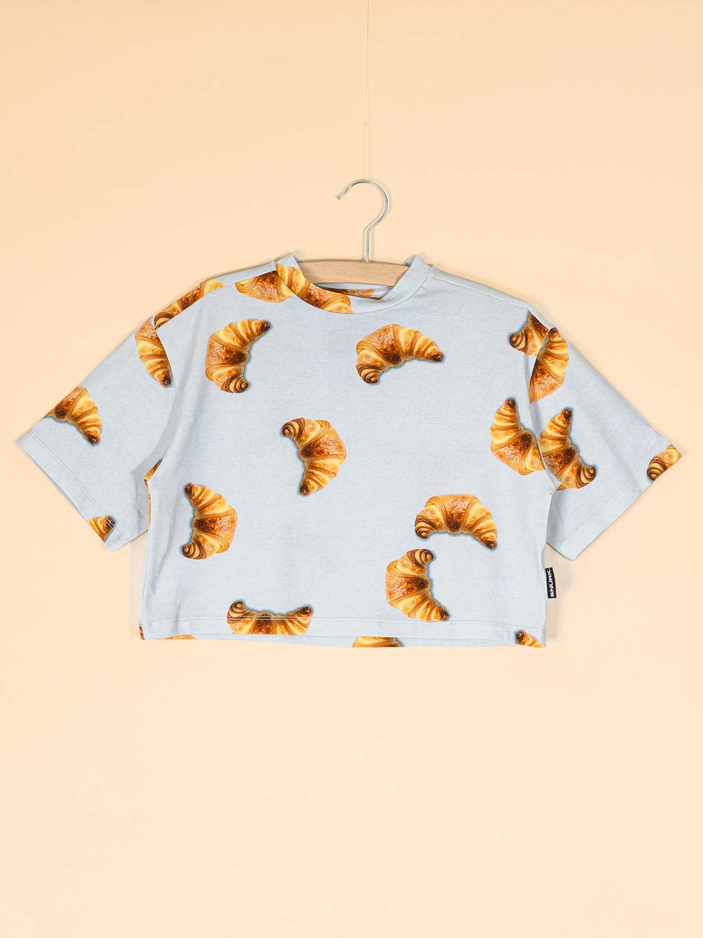 Croissants Cropped T-Shirt Kids - SNURK