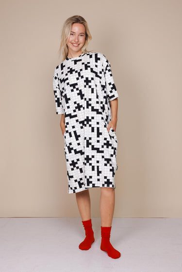 Crossword Relaxed Tee Dress Dames