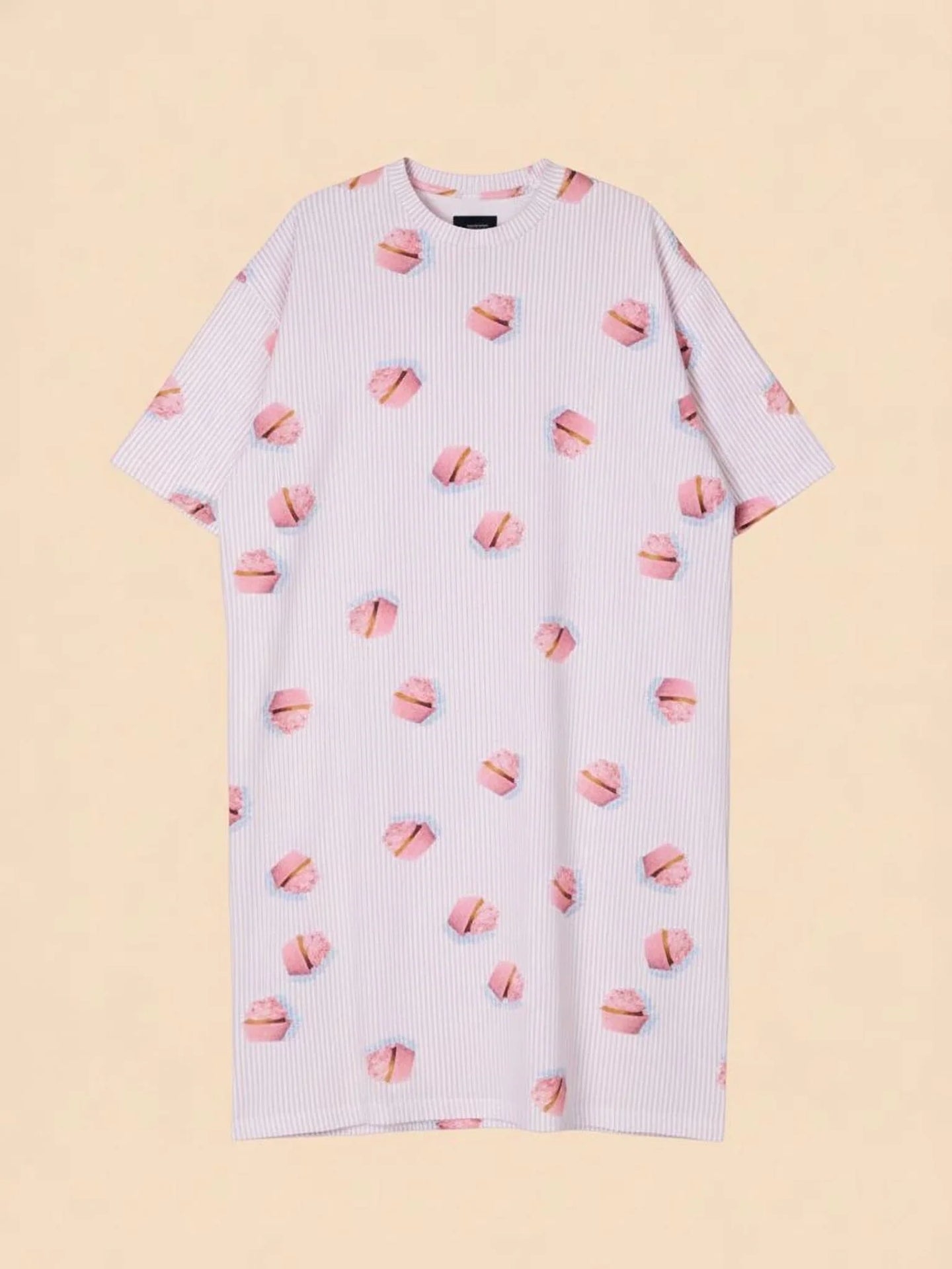 Cupcake Relaxed Tee Dress Dames - SNURK