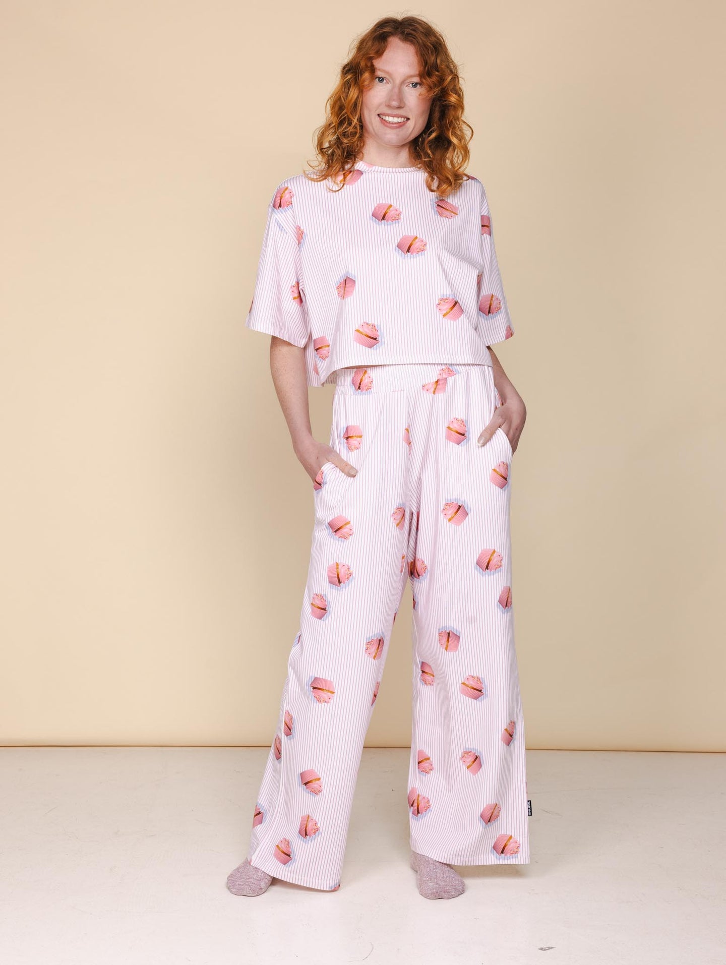Cupcake weite Hose Damen
