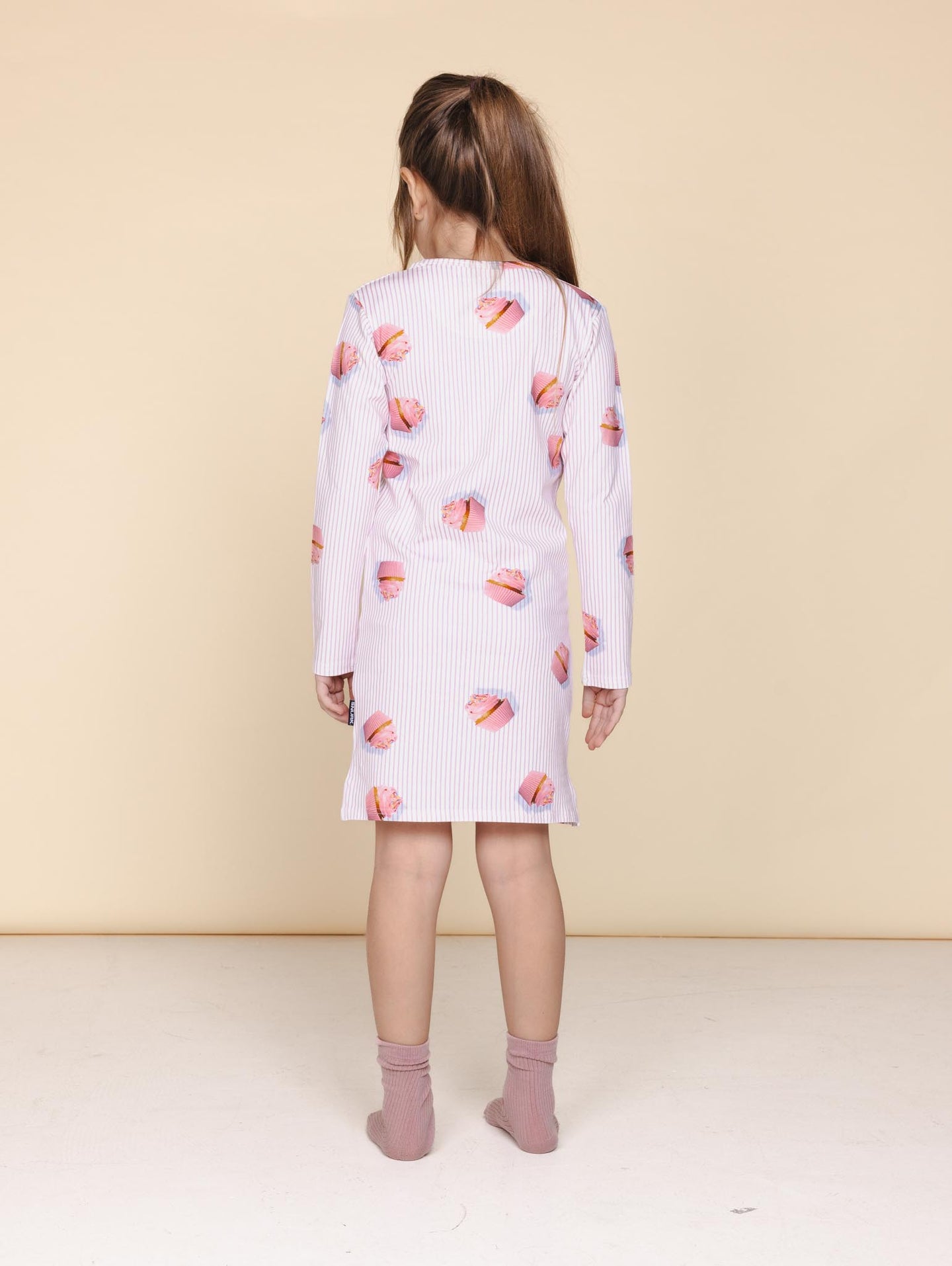 Cupcake Long Sleeve Dress Kids