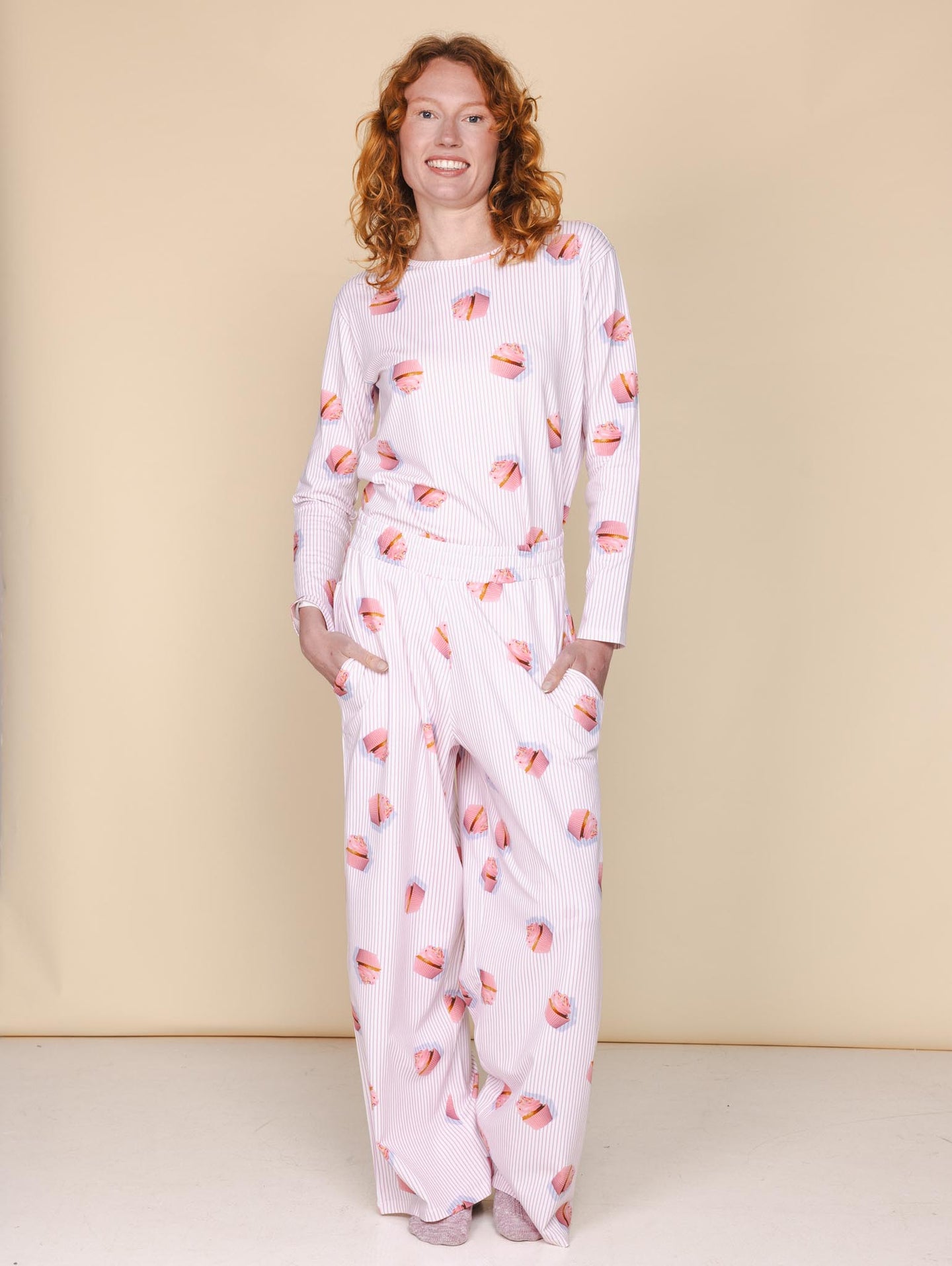 Cupcake weite Hose Damen