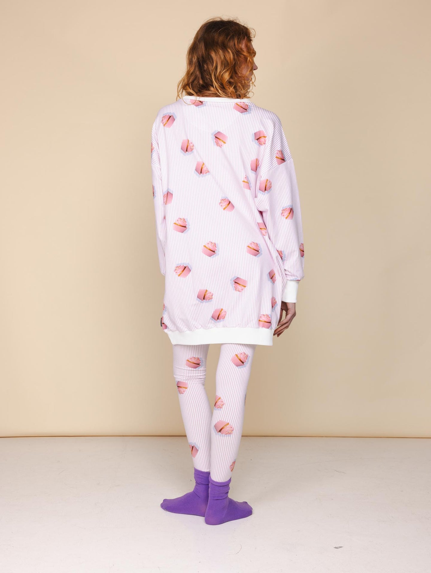 Cupcake Sweater Dress Women