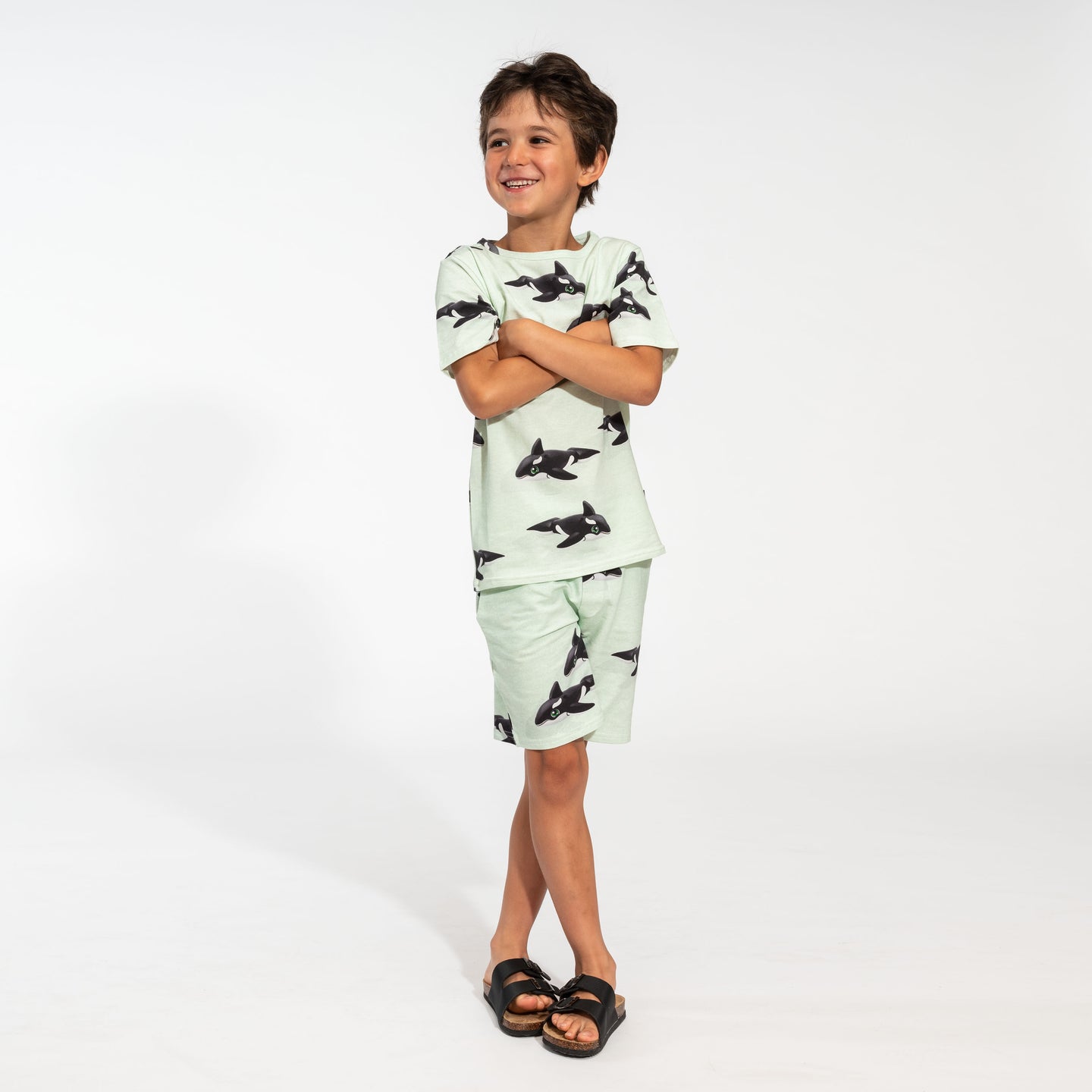 Orca Green Shorts Kids