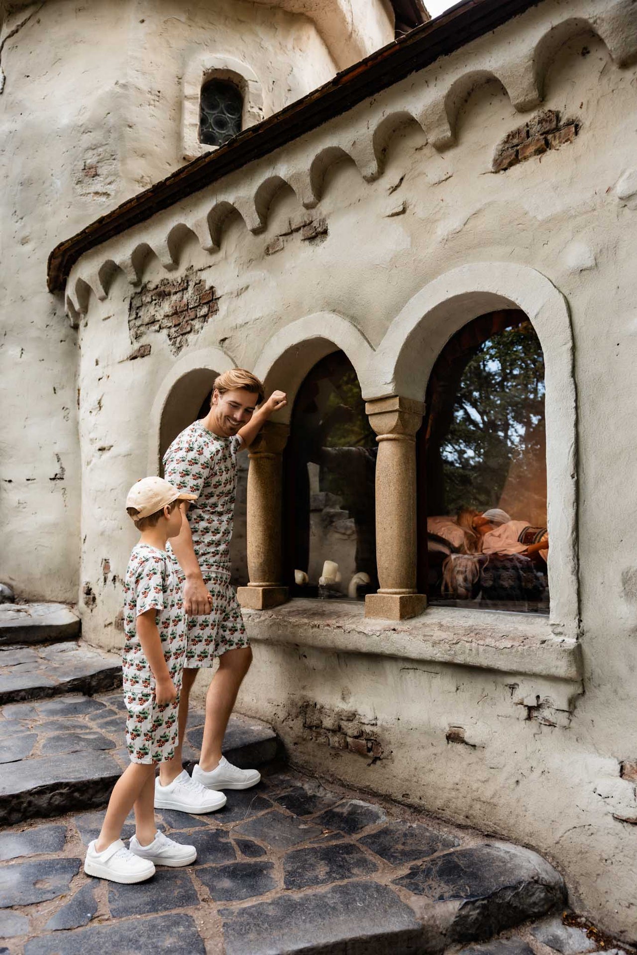 Efteling Draak T-shirt en Shorts set Heren - SNURK