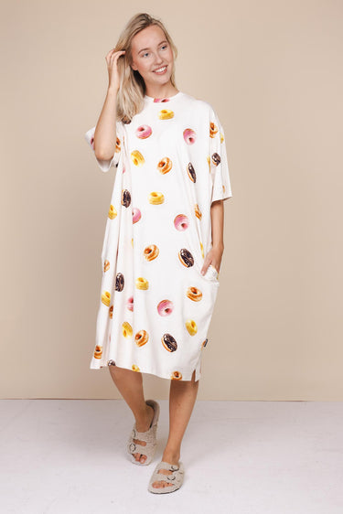 Donuts Relaxed Tee Dress Dames