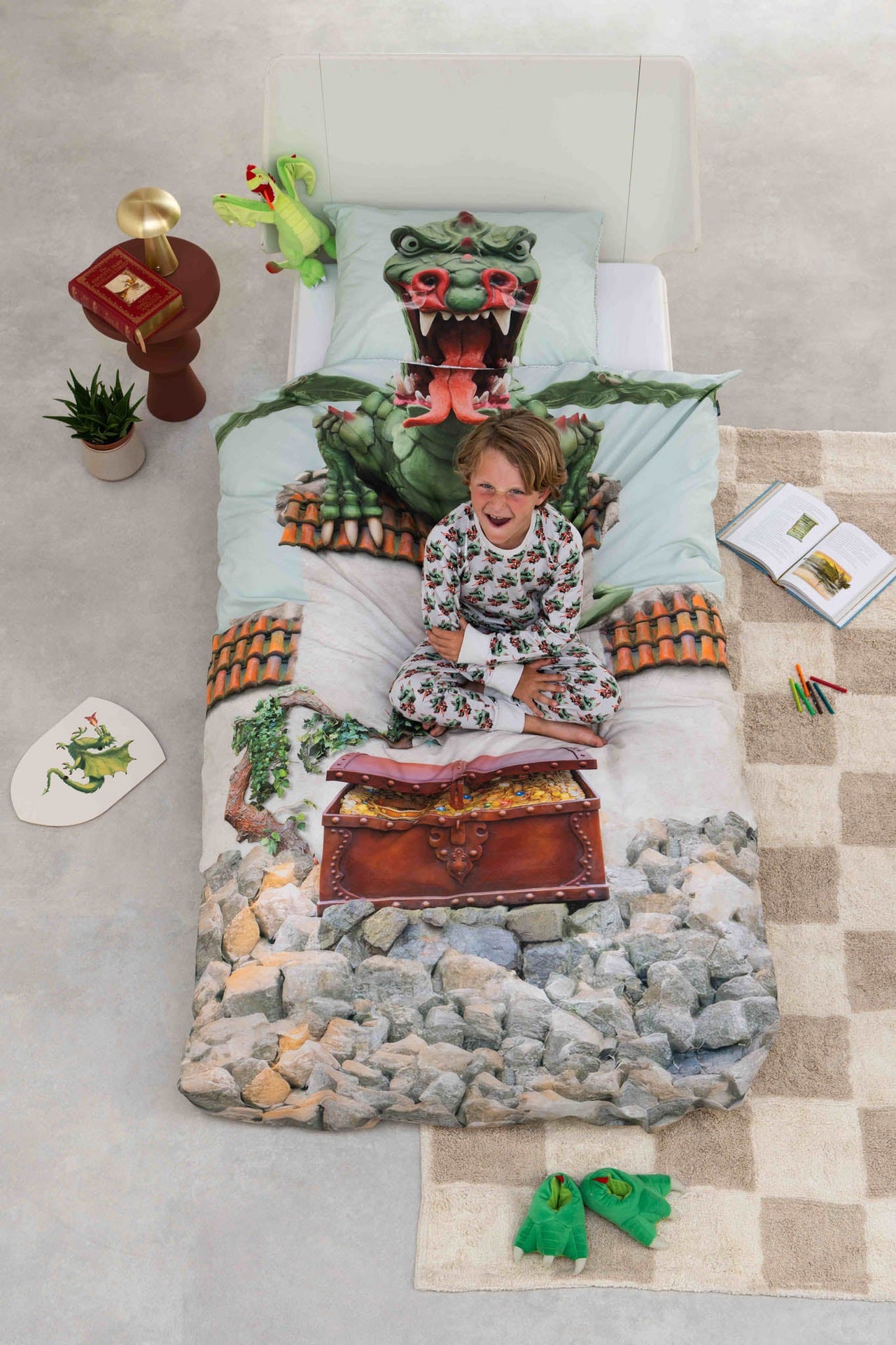 De Draak dekbedovertrek - SNURK x Efteling