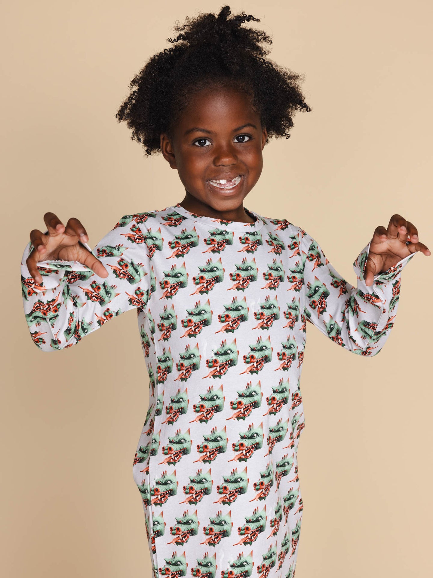 Draak Long Sleeve Dress Kids - SNURK x Efteling