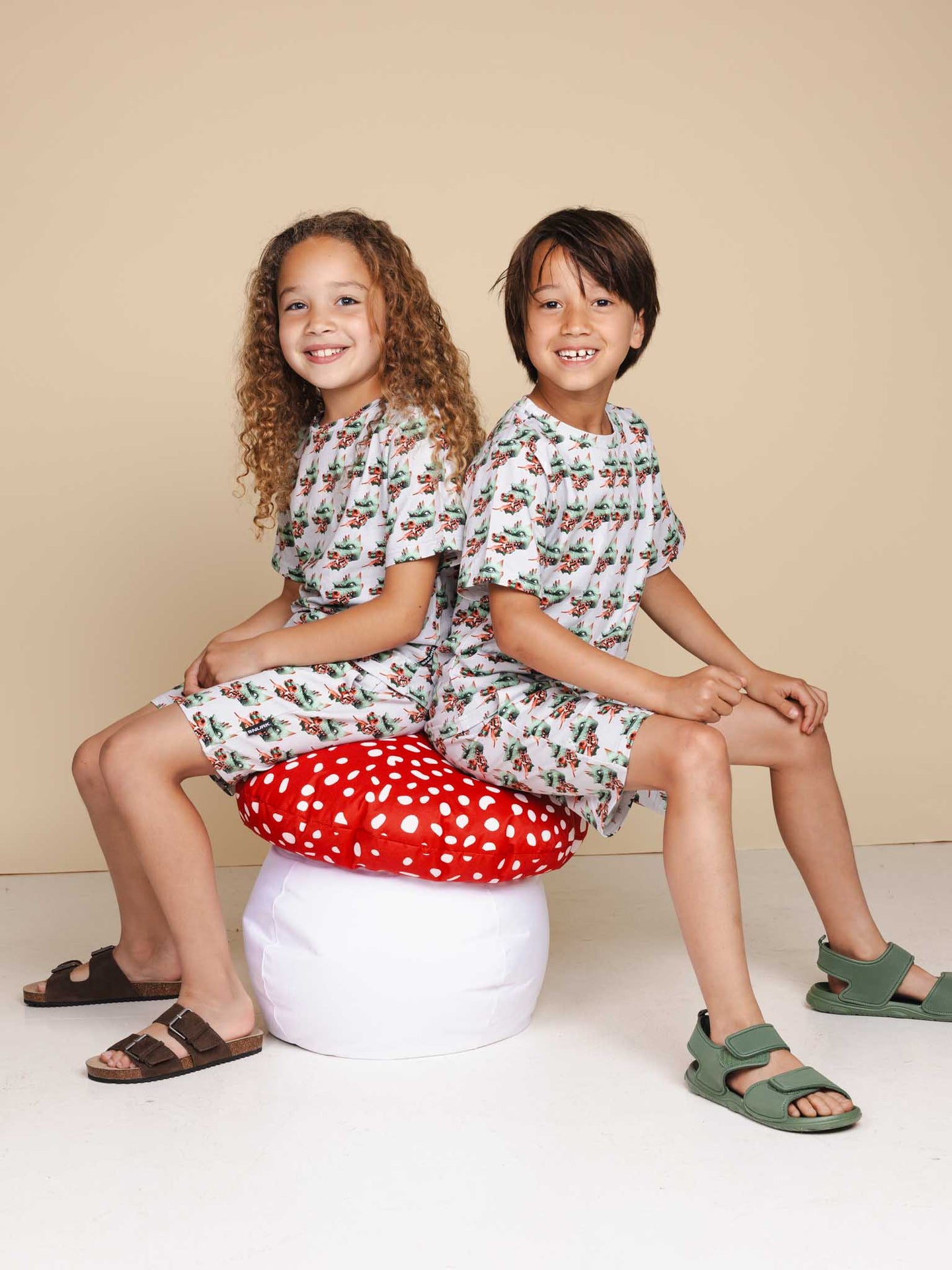 Efteling Draak T-shirt en Shorts set Kids