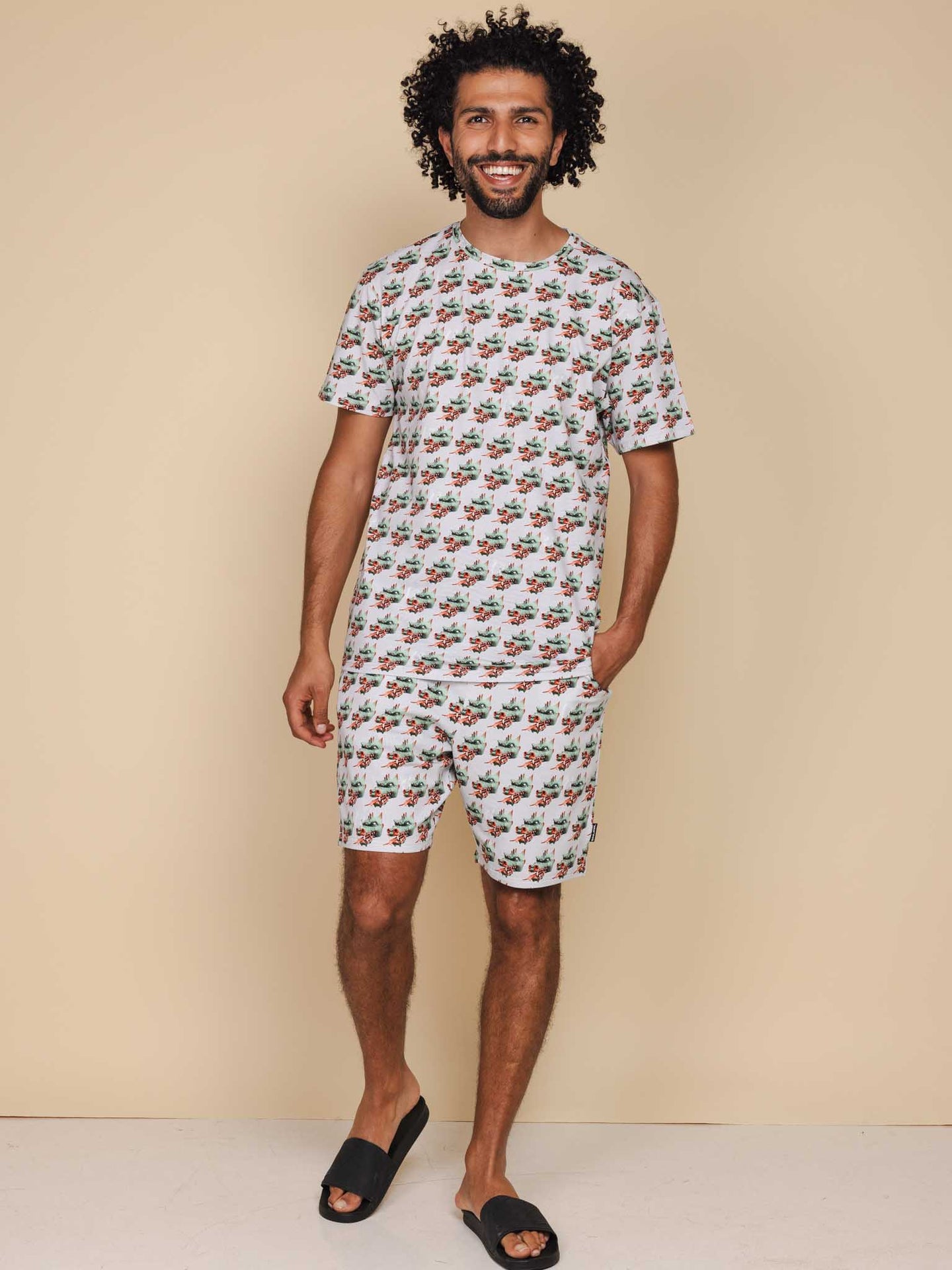 Efteling Draak T-shirt en Shorts set Heren