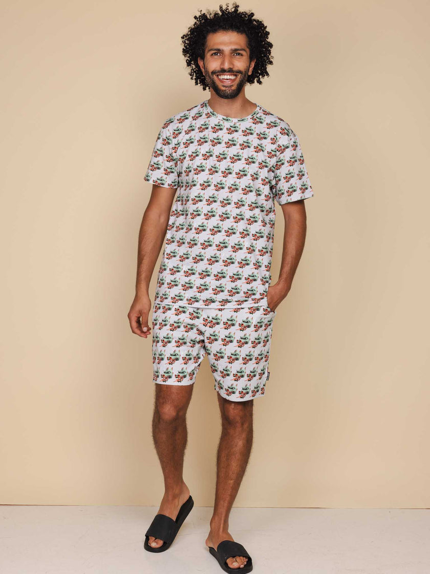 Efteling Draak T-shirt en Shorts set Heren