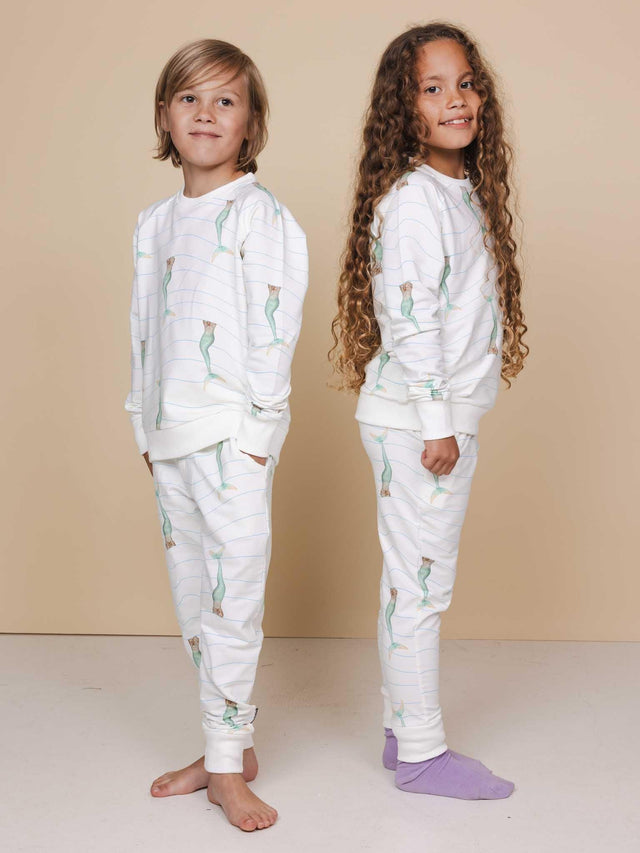 Mermaid Sweater and Pants set Kids