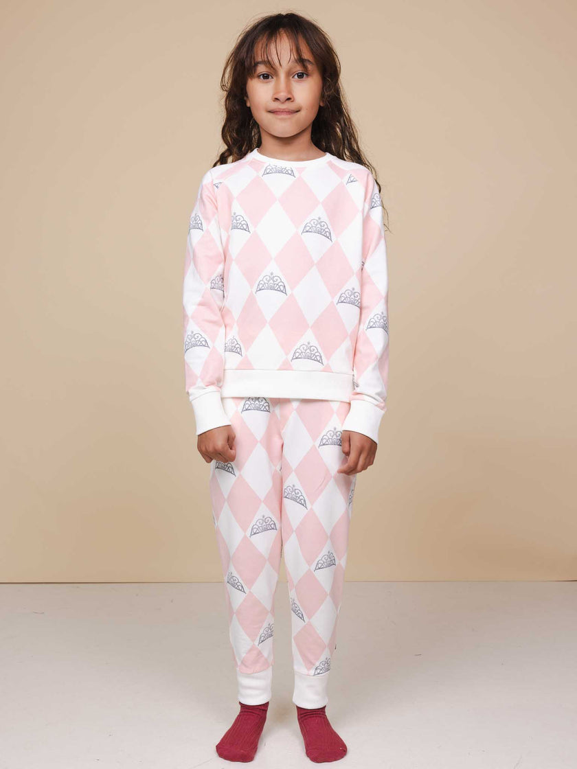 Princess sweater and pants for kids