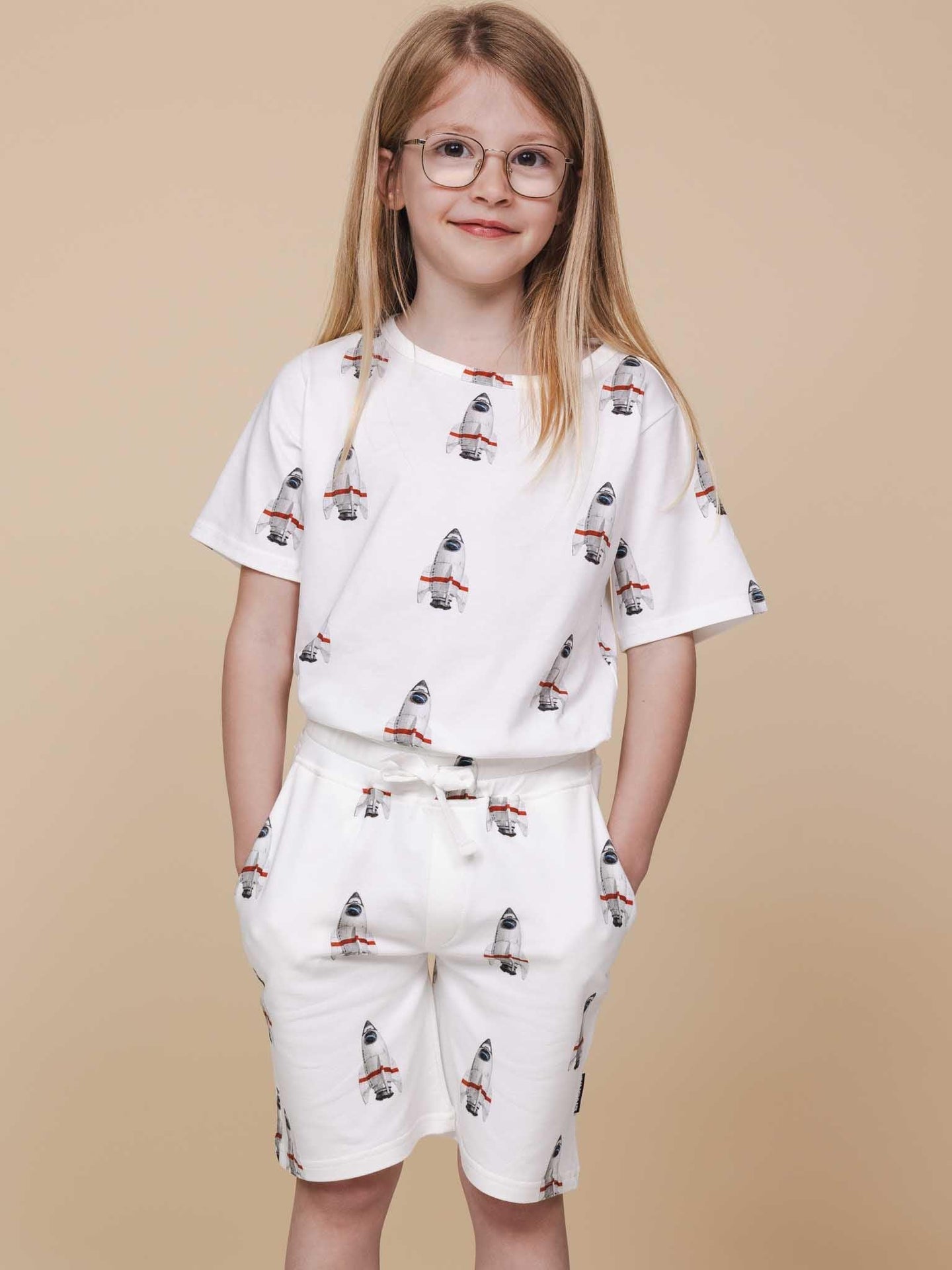 Rocket T-Shirt und Shorts Set Kids