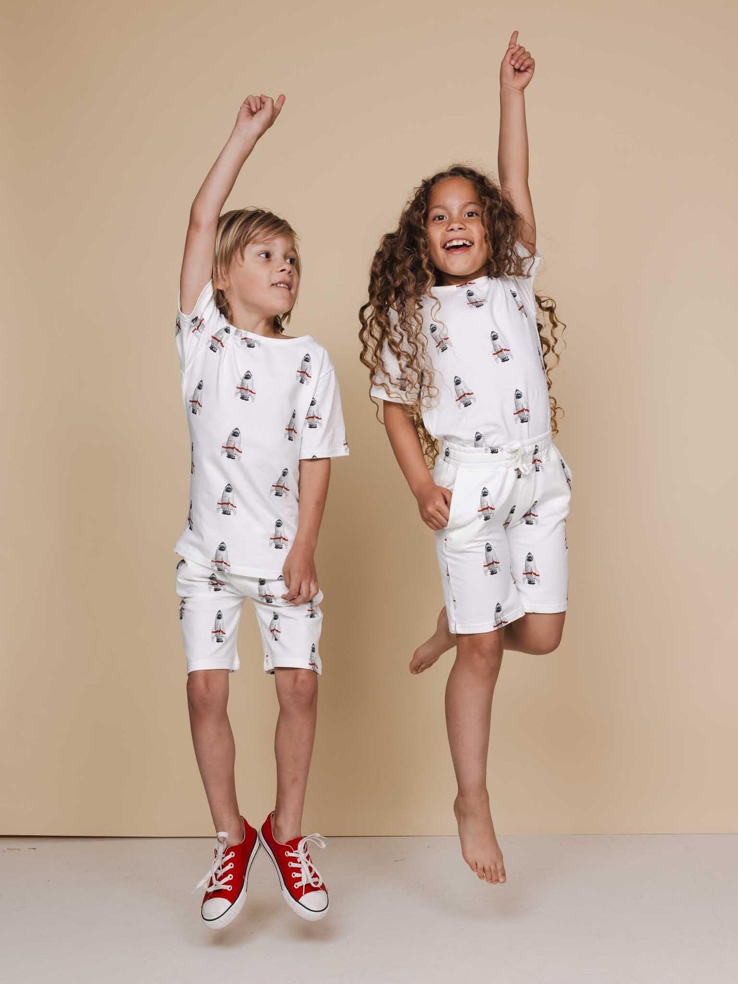 Rocket T-Shirt und Shorts Set Kids