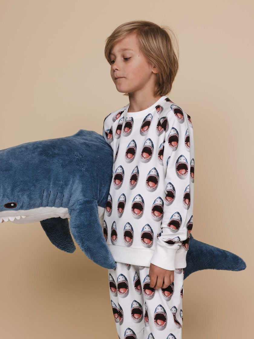 Shark!! sweater for kids