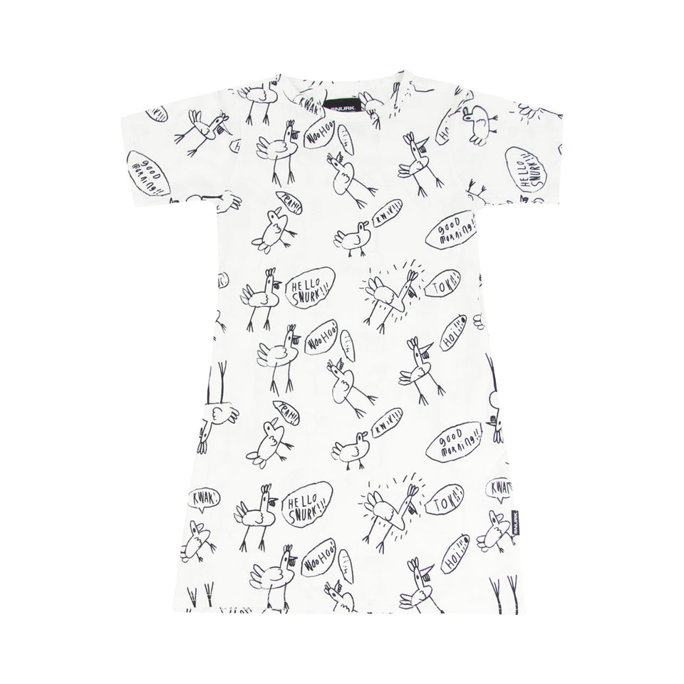 Early Birds T-shirt dress Kids
