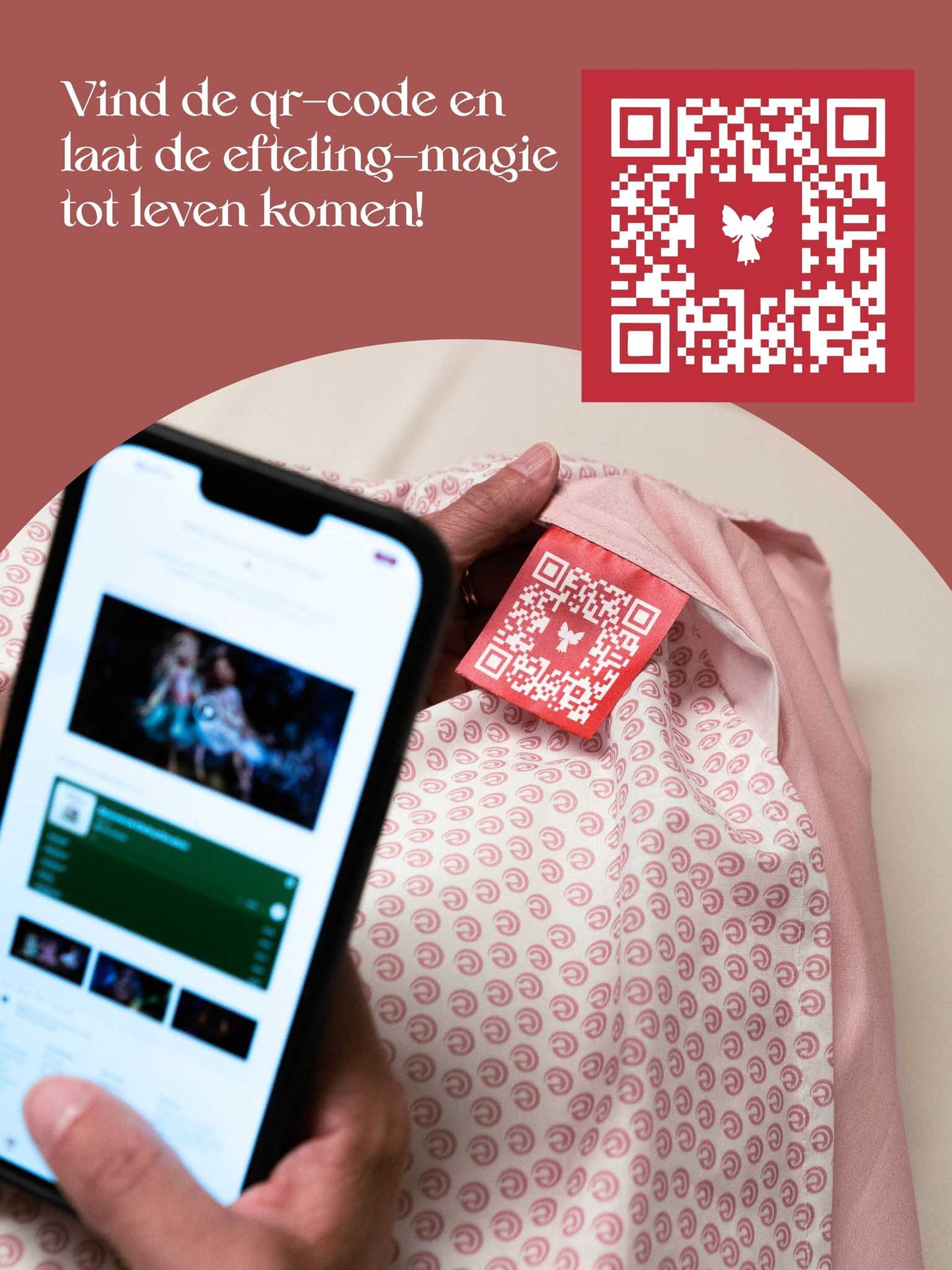 Vind de QR code en laat de Efteling magie tot leven komen!