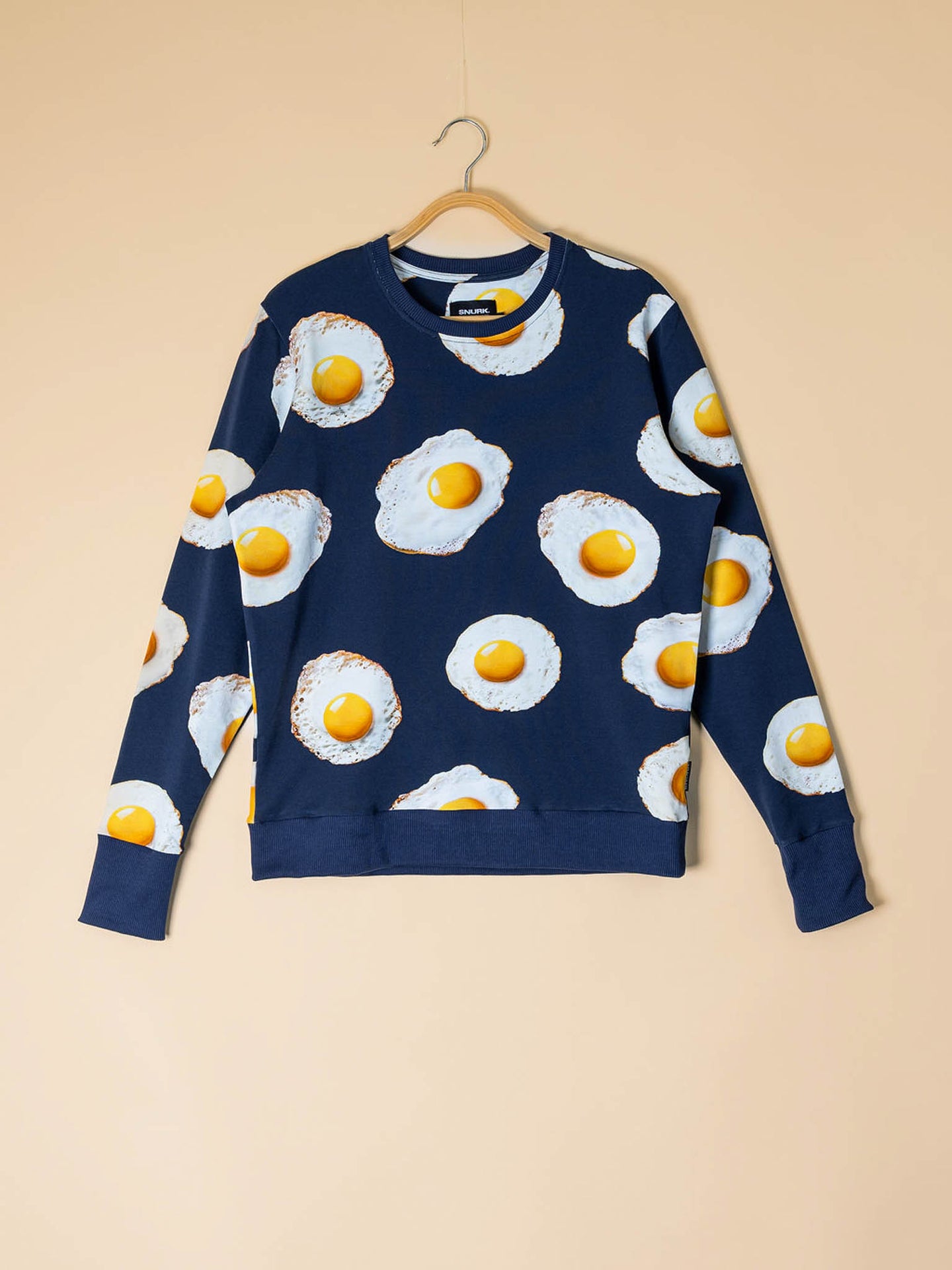 Eggs Navy Sweater Dames - SNURK