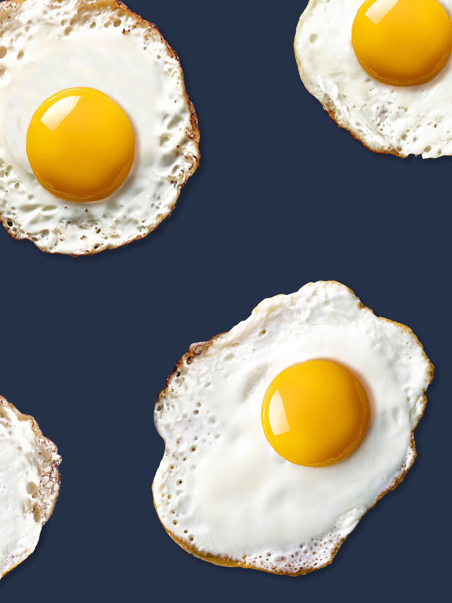 Eggs Navy Print - SNURK