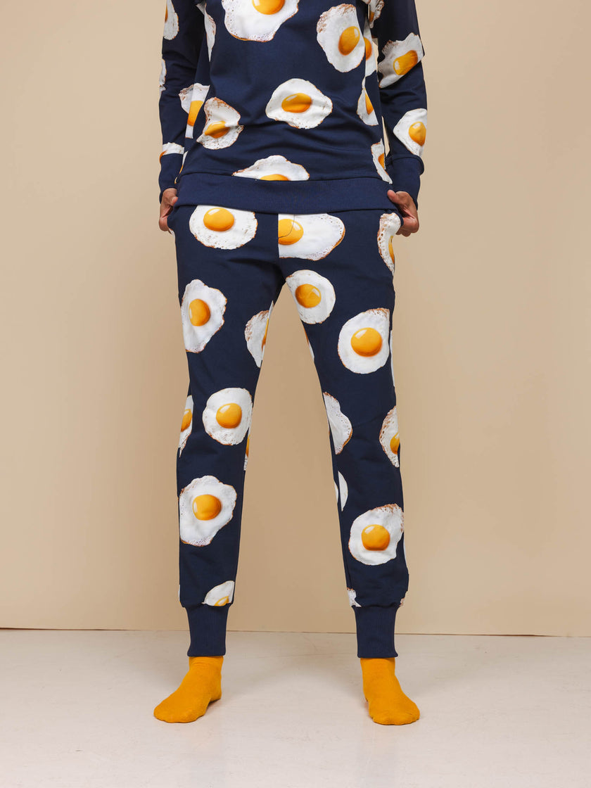 Eggs Navy Broek Regular