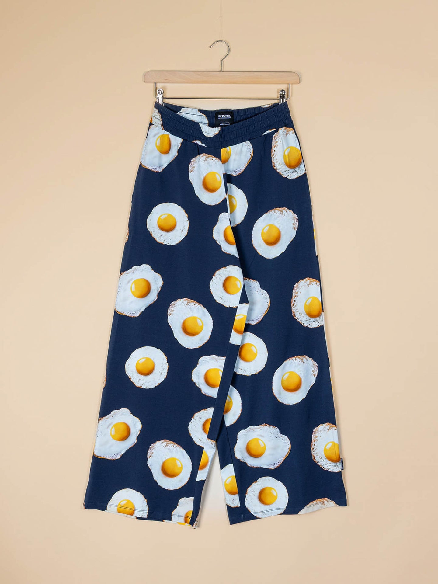 Eggs Navy Wijde broek Dames - SNURK