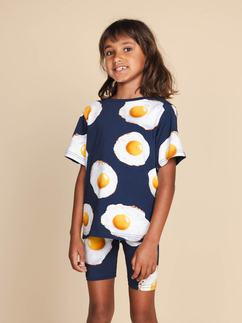 Eggs Navy Bikershorts Kids