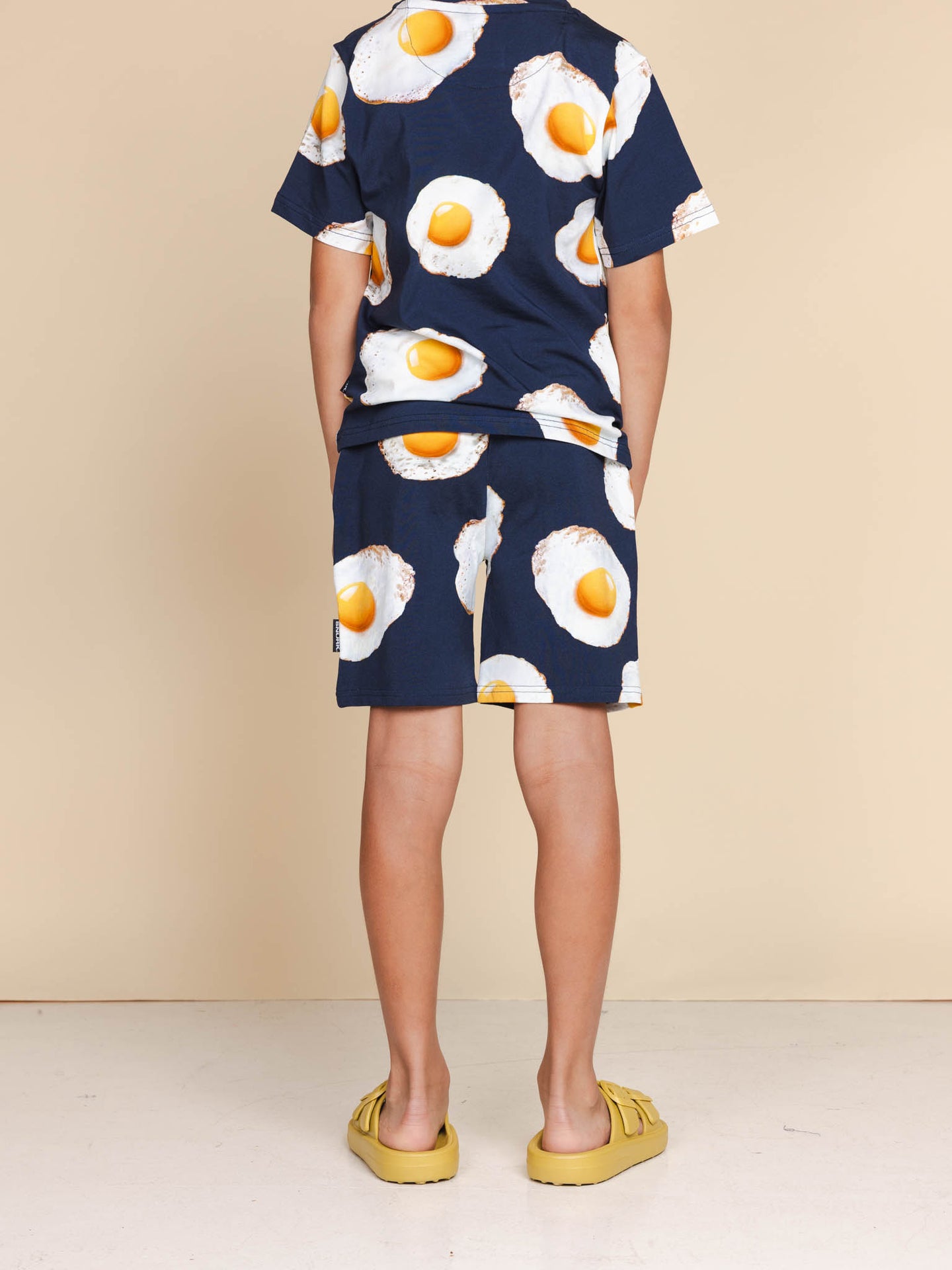 Eggs Navy Shorts Kids - SNURK