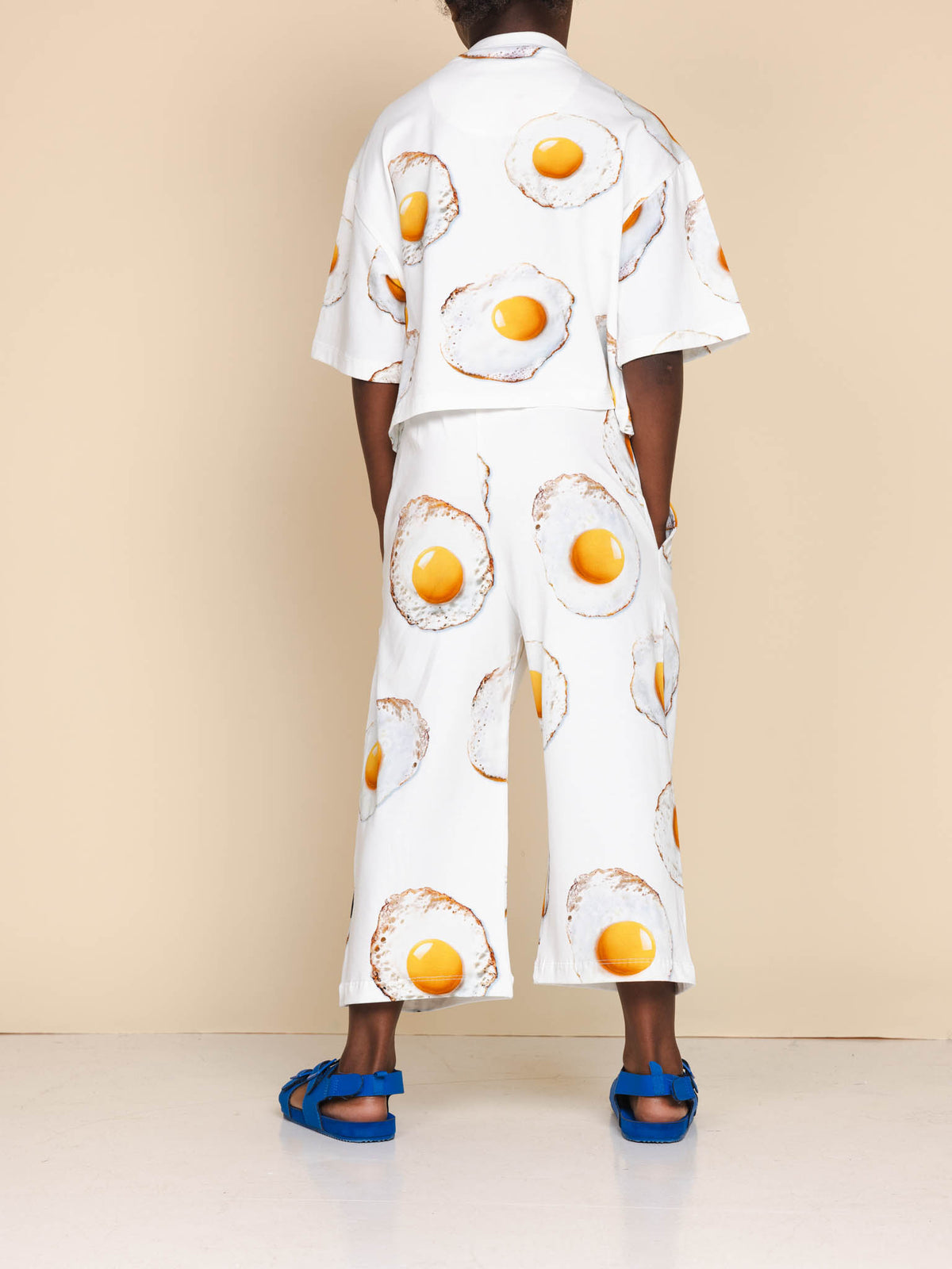 Eggs White weite Hose Kids