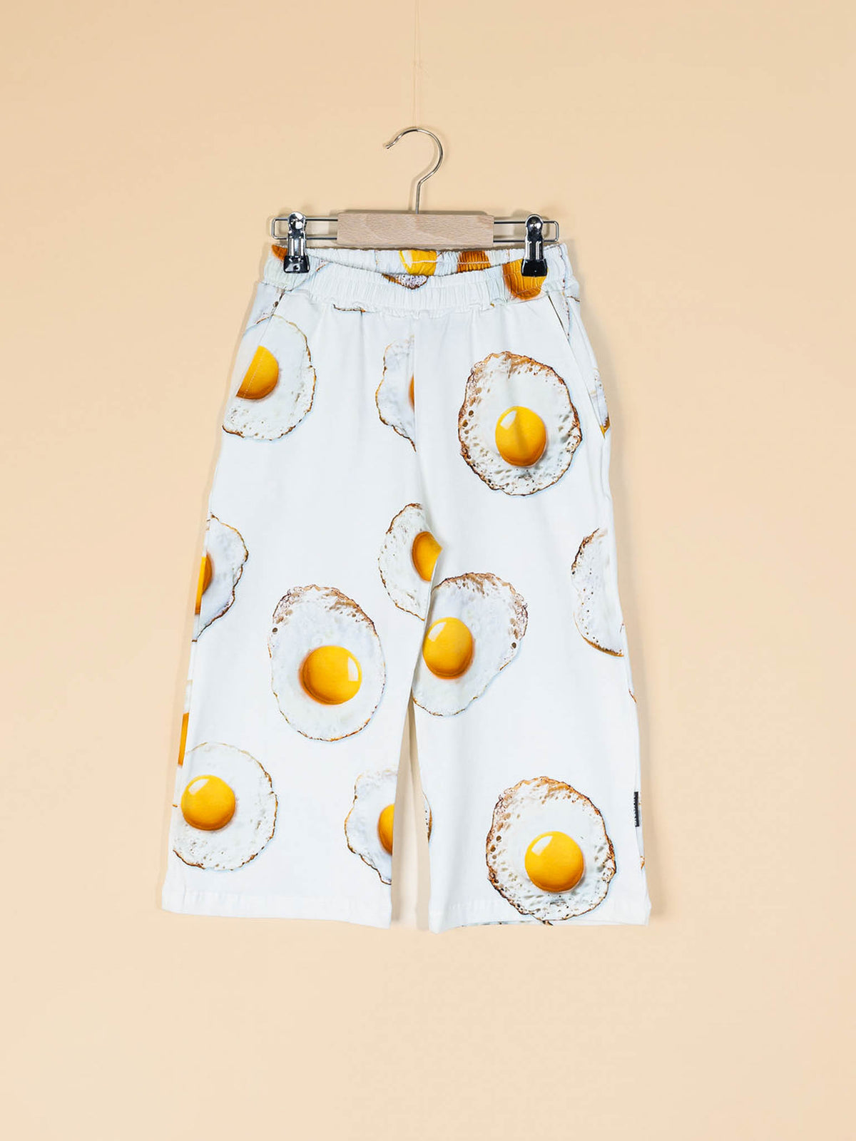 Eggs White Wijde broek Kids - SNURK
