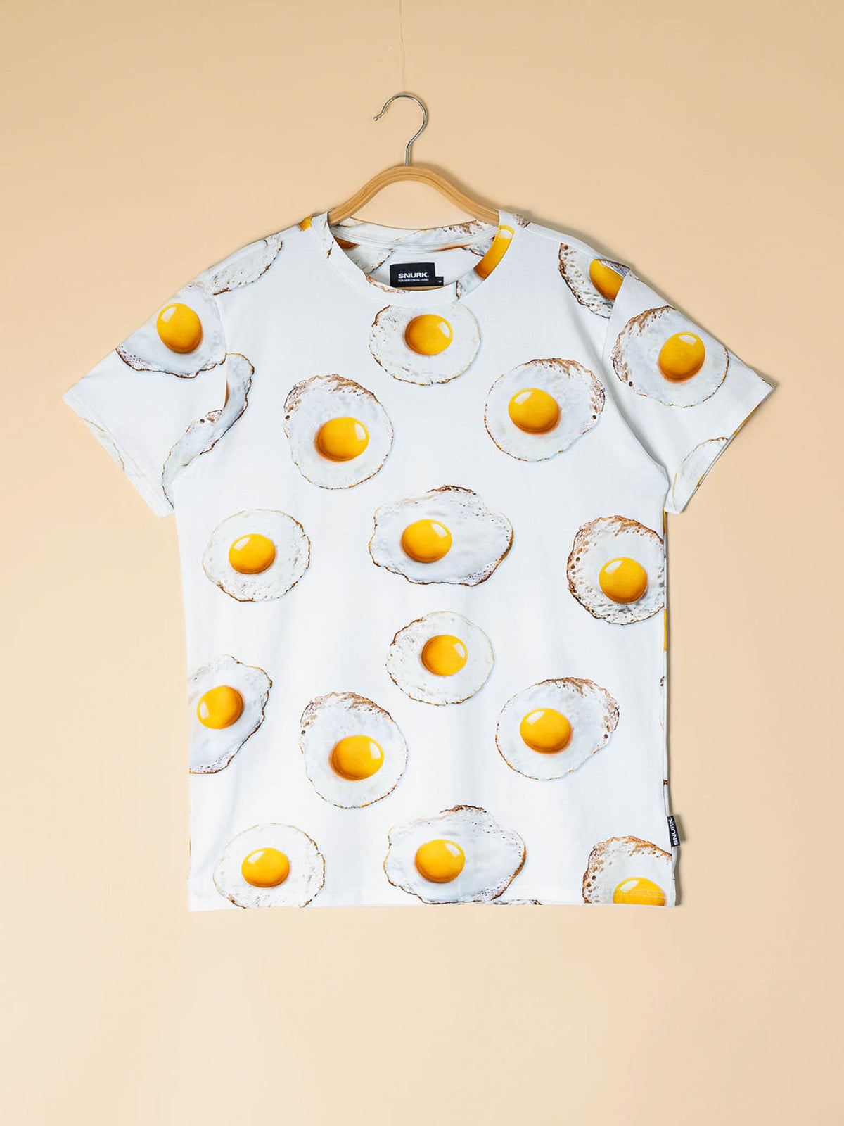 Eggs White T-shirt Unisex