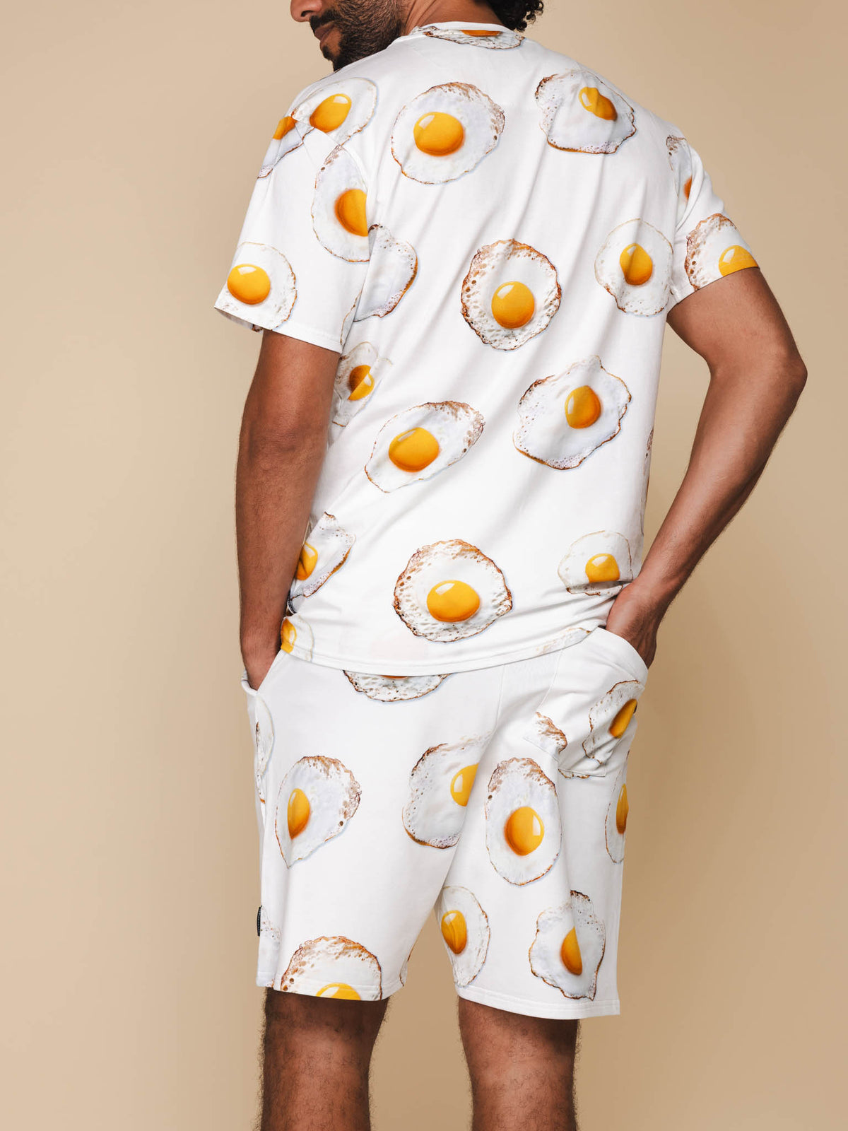 Eggs White Shorts Herren