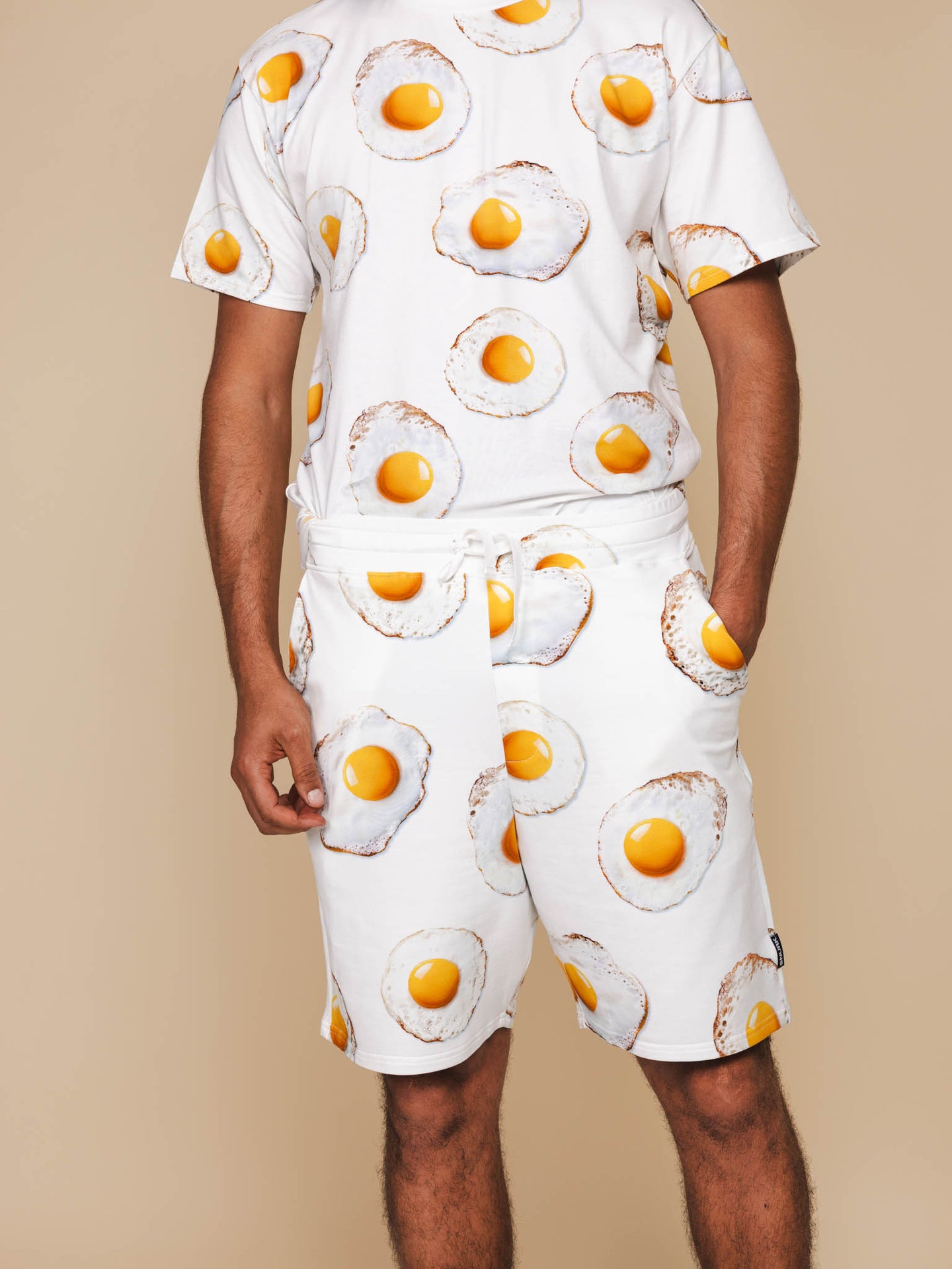 Eggs White T-shirt Unisex