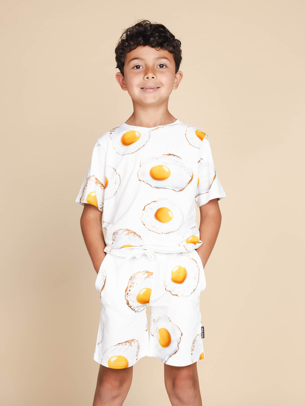 Eggs White T-shirt Kids
