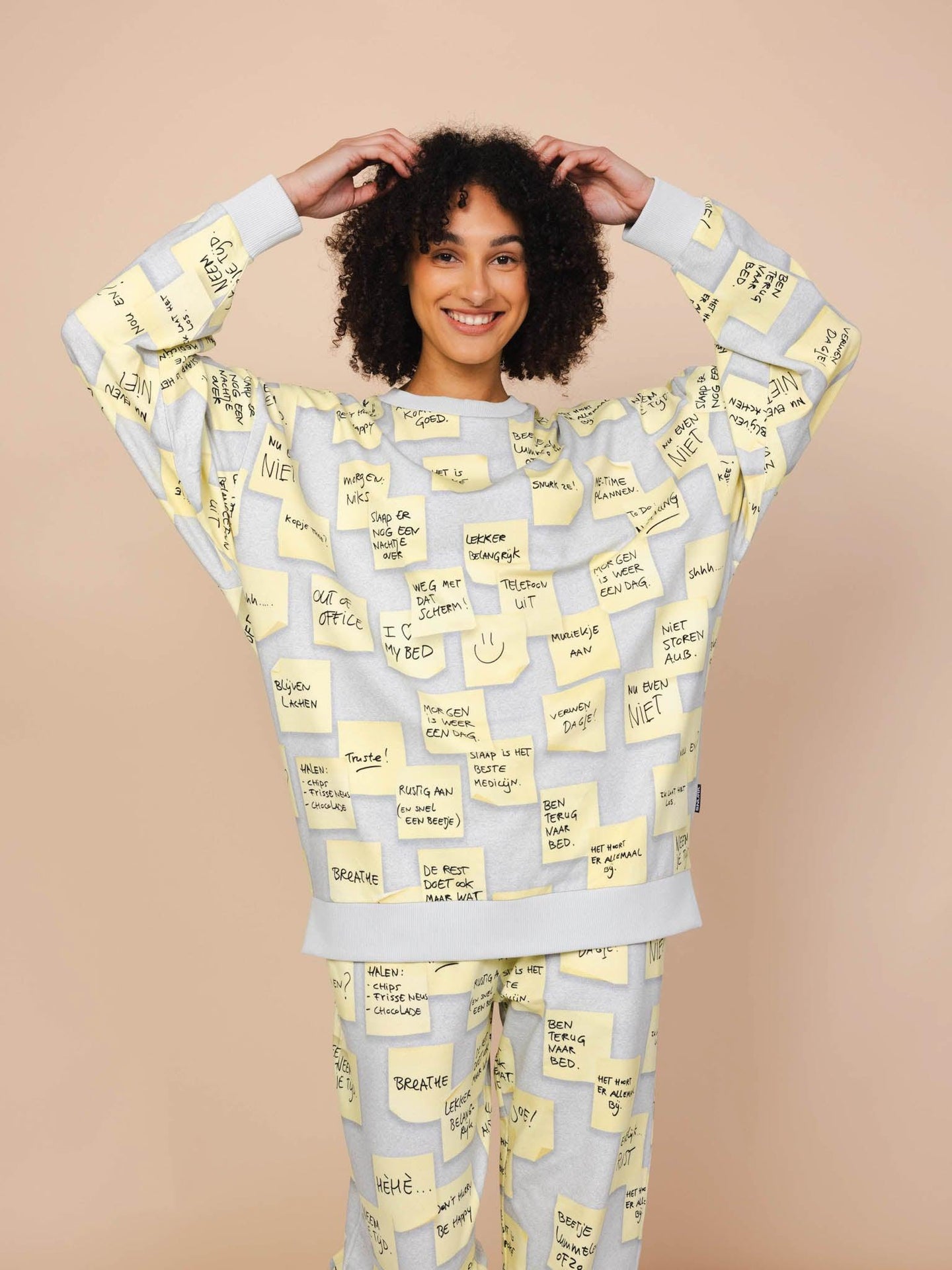 Note to Self Sweater en Broek set Unisex - SNURK