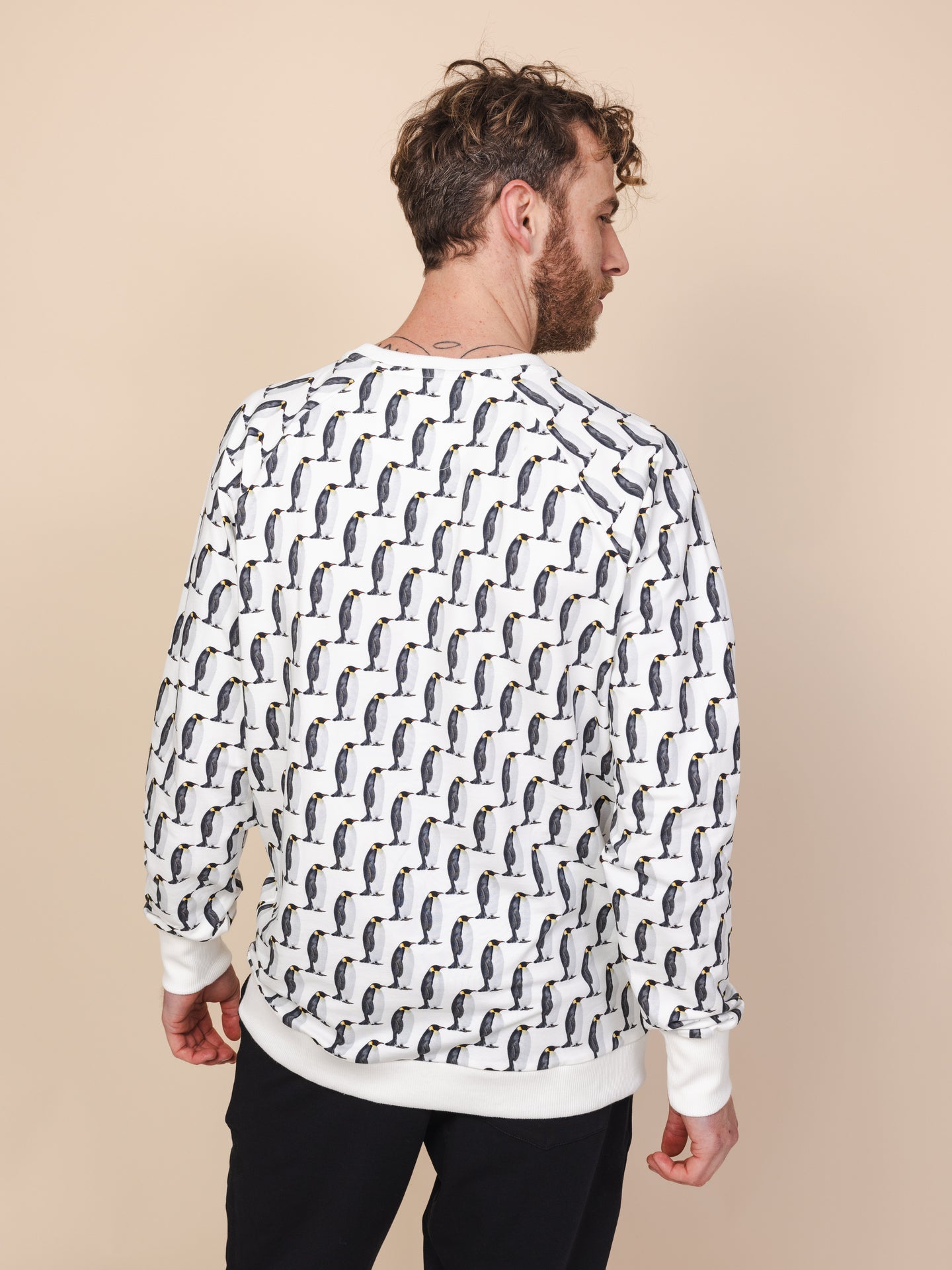 Penguin Party Sweater Heren