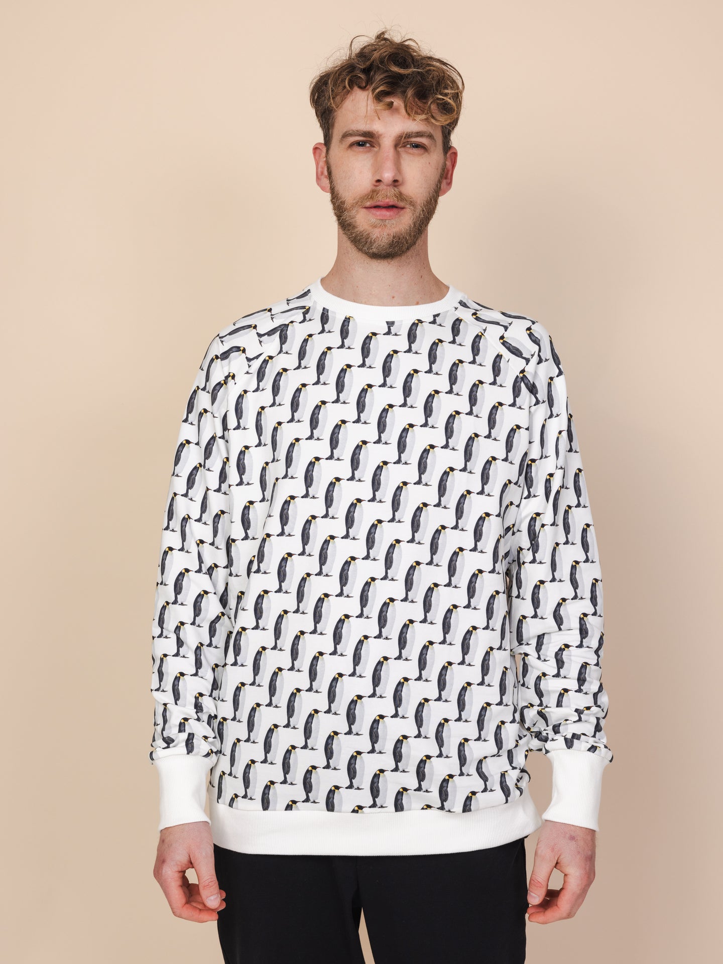 Penguin Party Sweater Heren